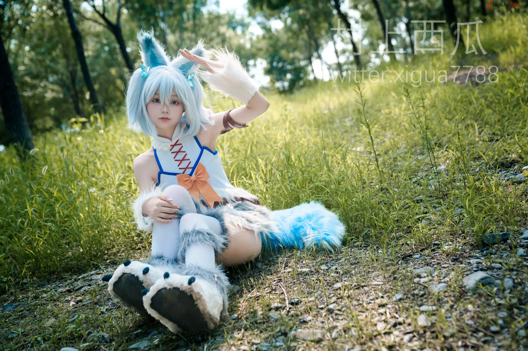 村上西瓜 (CSXGHHH) cosplay Setsuna – Redo of Healer “70 photos”-55