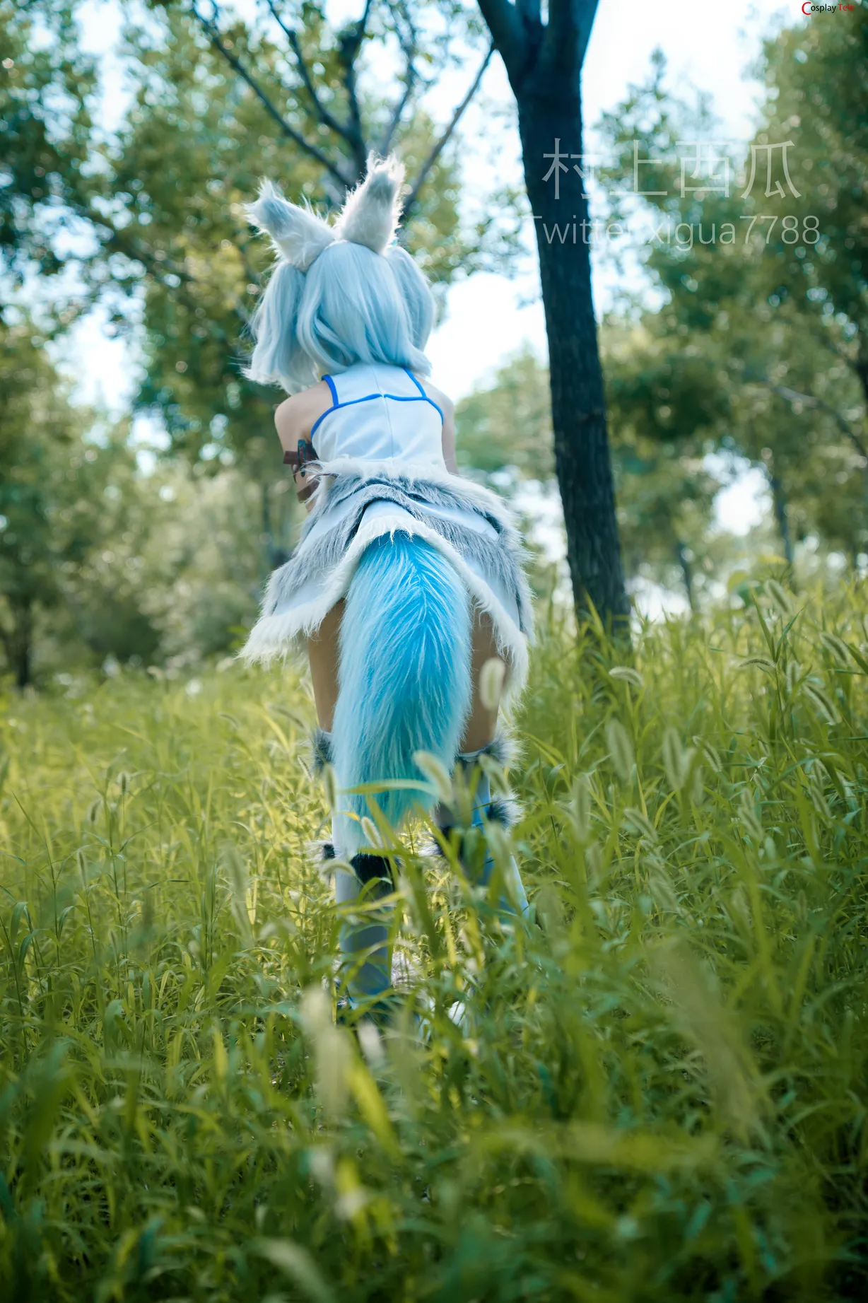 村上西瓜 (CSXGHHH) cosplay Setsuna – Redo of Healer “70 photos”-62