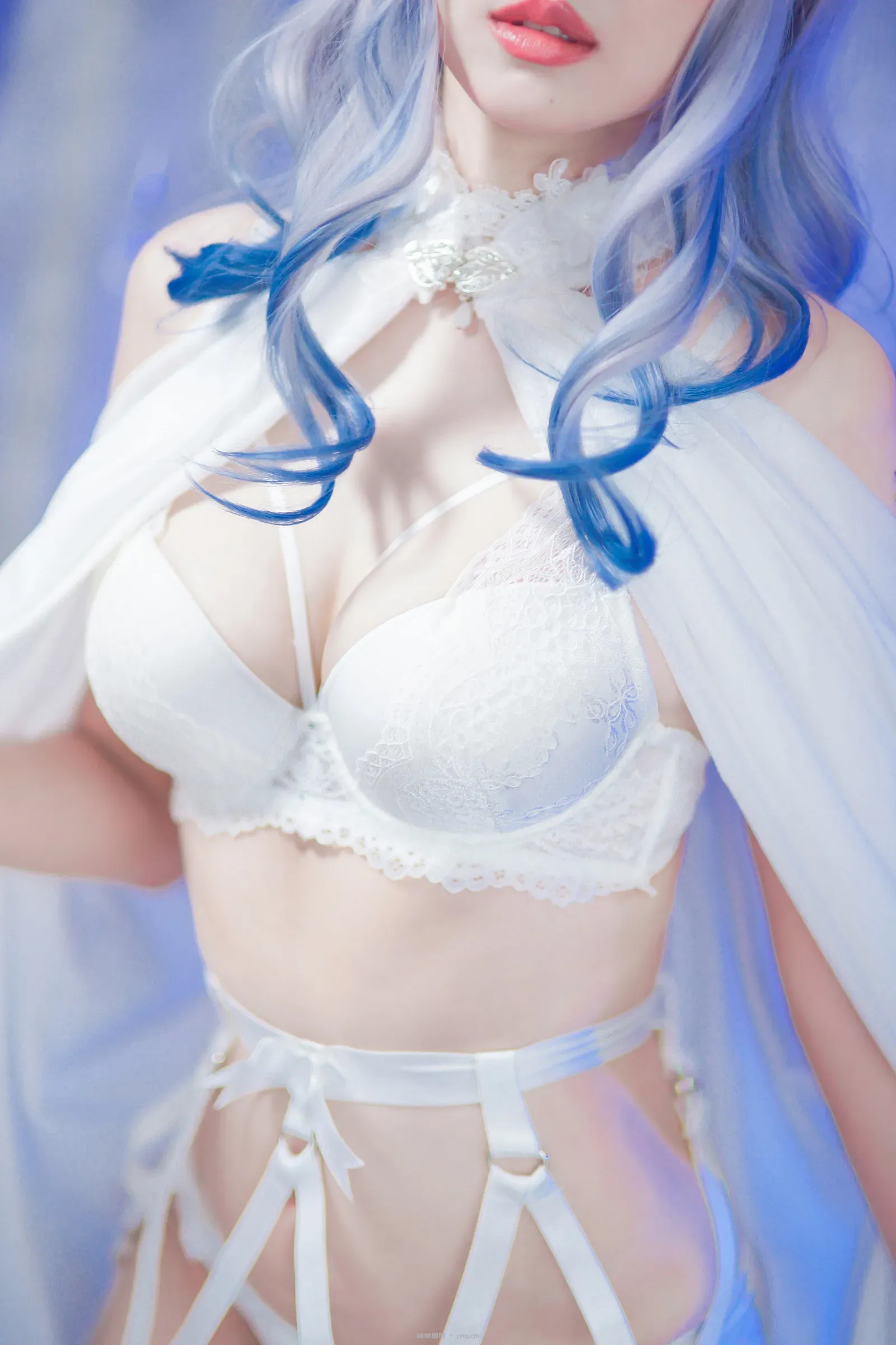 Coser@Ely_eeeElyEE子 – cat ears white ribbon