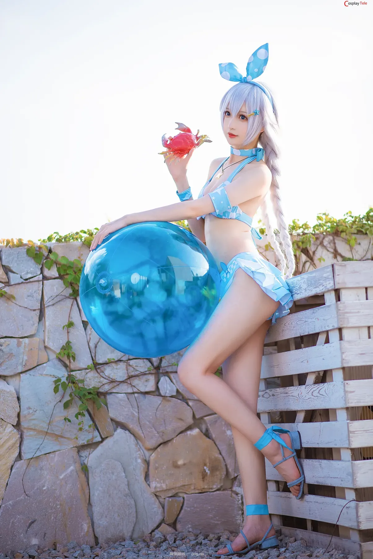 Messie Huang cosplay Kiana Swimsuit – Honkai Impact 3 “21 photos”-2