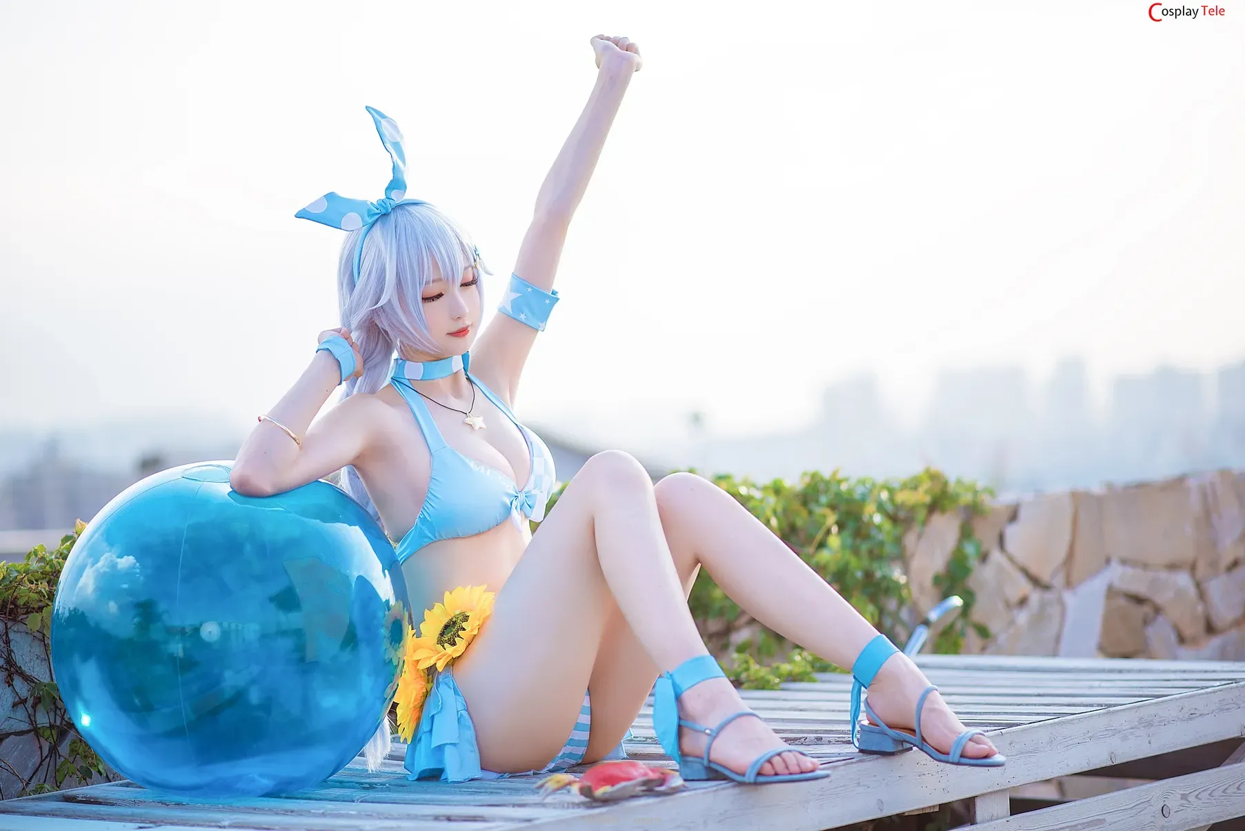 Messie Huang cosplay Kiana Swimsuit – Honkai Impact 3 “21 photos”-3