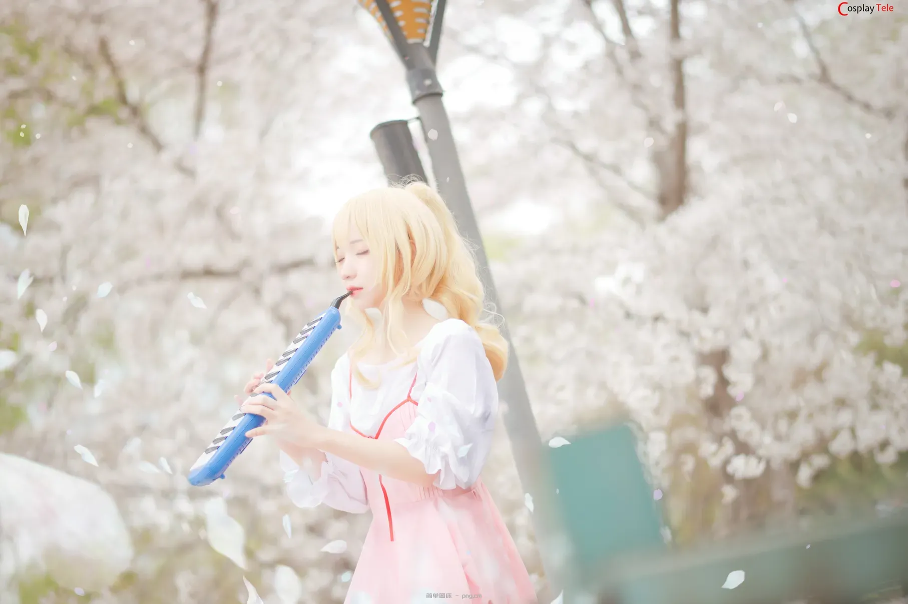 花柒Hana cosplay Kaori Miyazono – Shigatsu wa Kimi no Uso “9 photos”-5