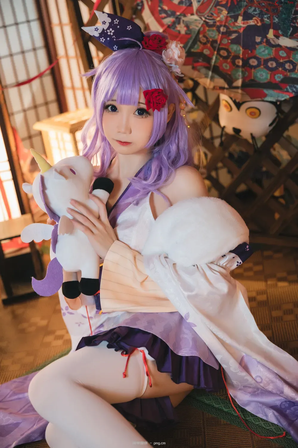 焖焖碳 (MMMenmentan) cosplay Unicorn Kimono – Azur Lane “30 photos”-6