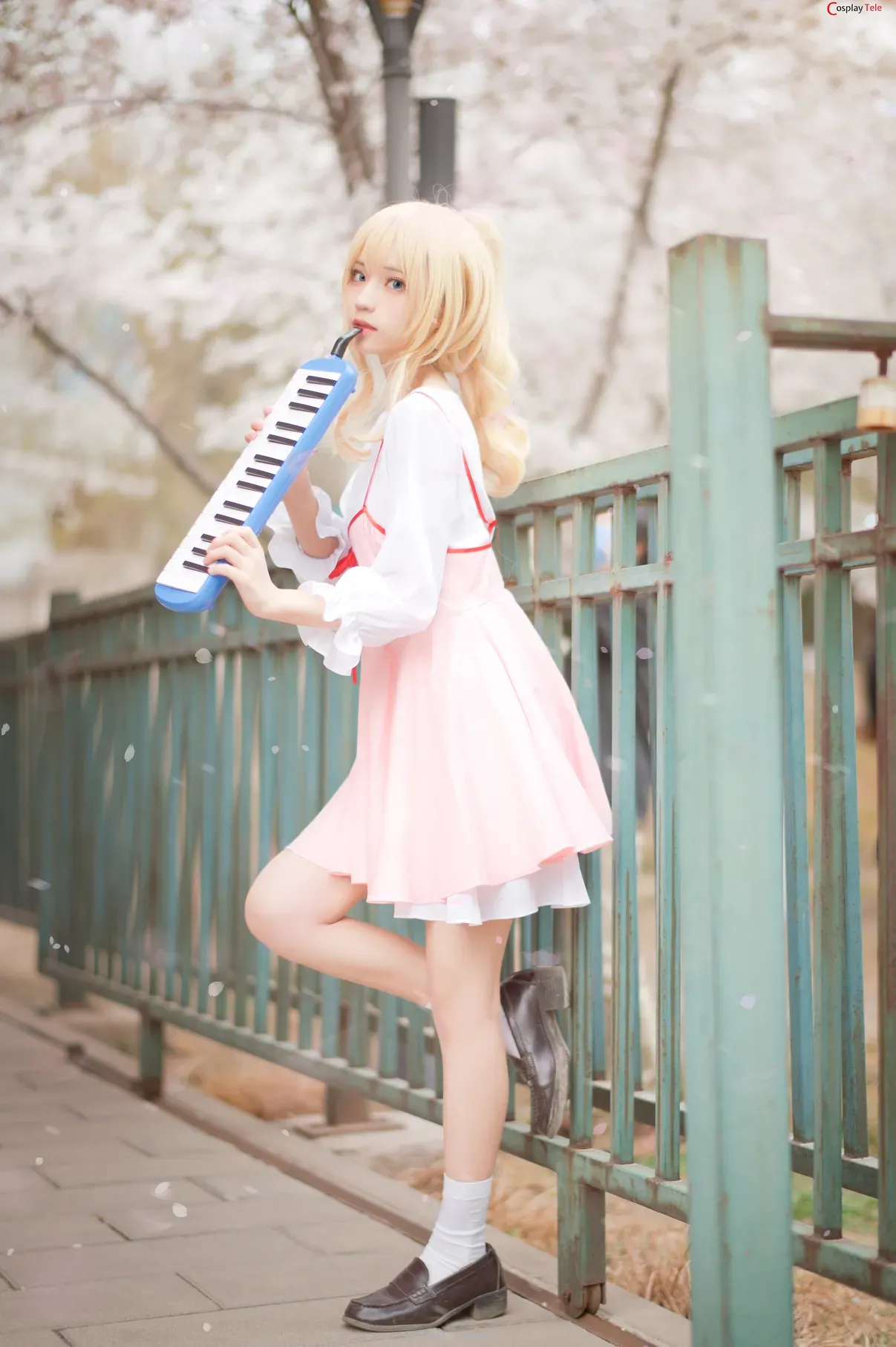 花柒Hana cosplay Kaori Miyazono – Shigatsu wa Kimi no Uso “9 photos”-7