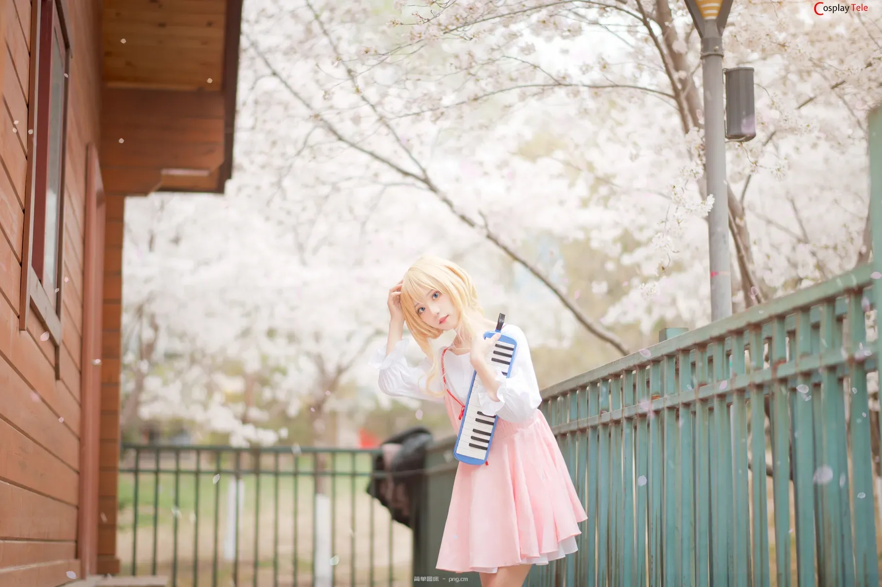 花柒Hana cosplay Kaori Miyazono – Shigatsu wa Kimi no Uso “9 photos”-8