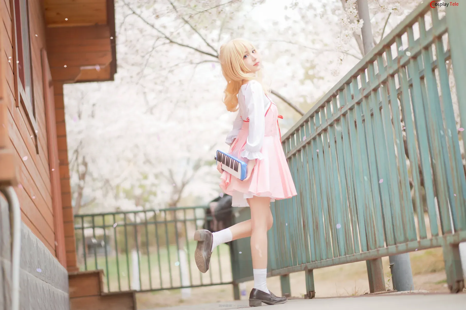 花柒Hana cosplay Kaori Miyazono – Shigatsu wa Kimi no Uso “9 photos”-9