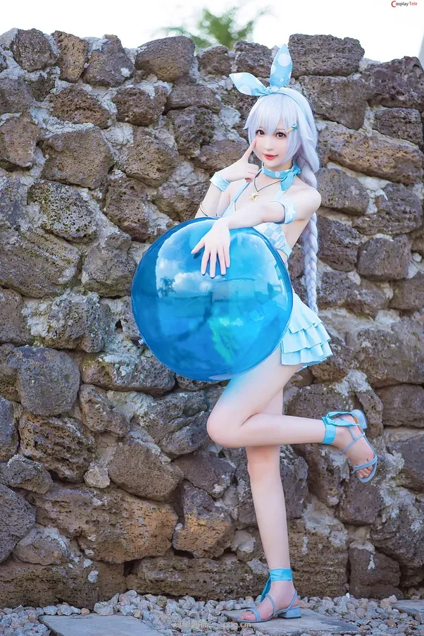 Messie Huang cosplay Kiana Swimsuit – Honkai Impact 3 “21 photos”-9