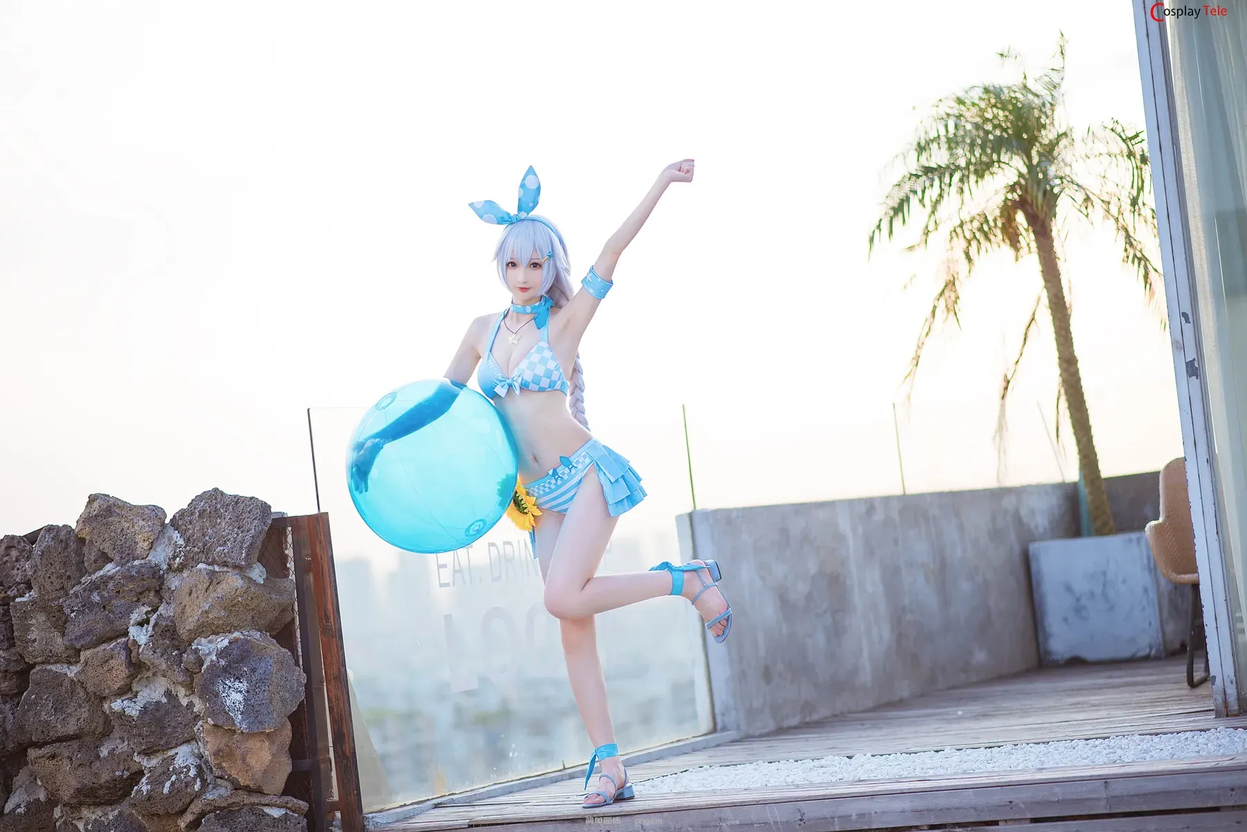 Messie Huang cosplay Kiana Swimsuit – Honkai Impact 3 “21 photos”-10