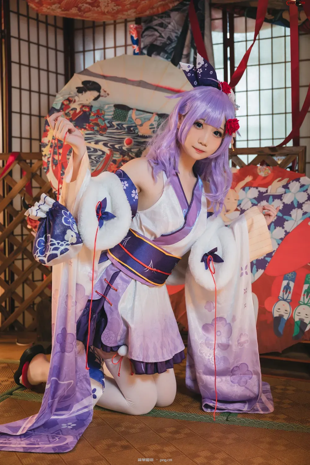 焖焖碳 (MMMenmentan) cosplay Unicorn Kimono – Azur Lane “30 photos”-26