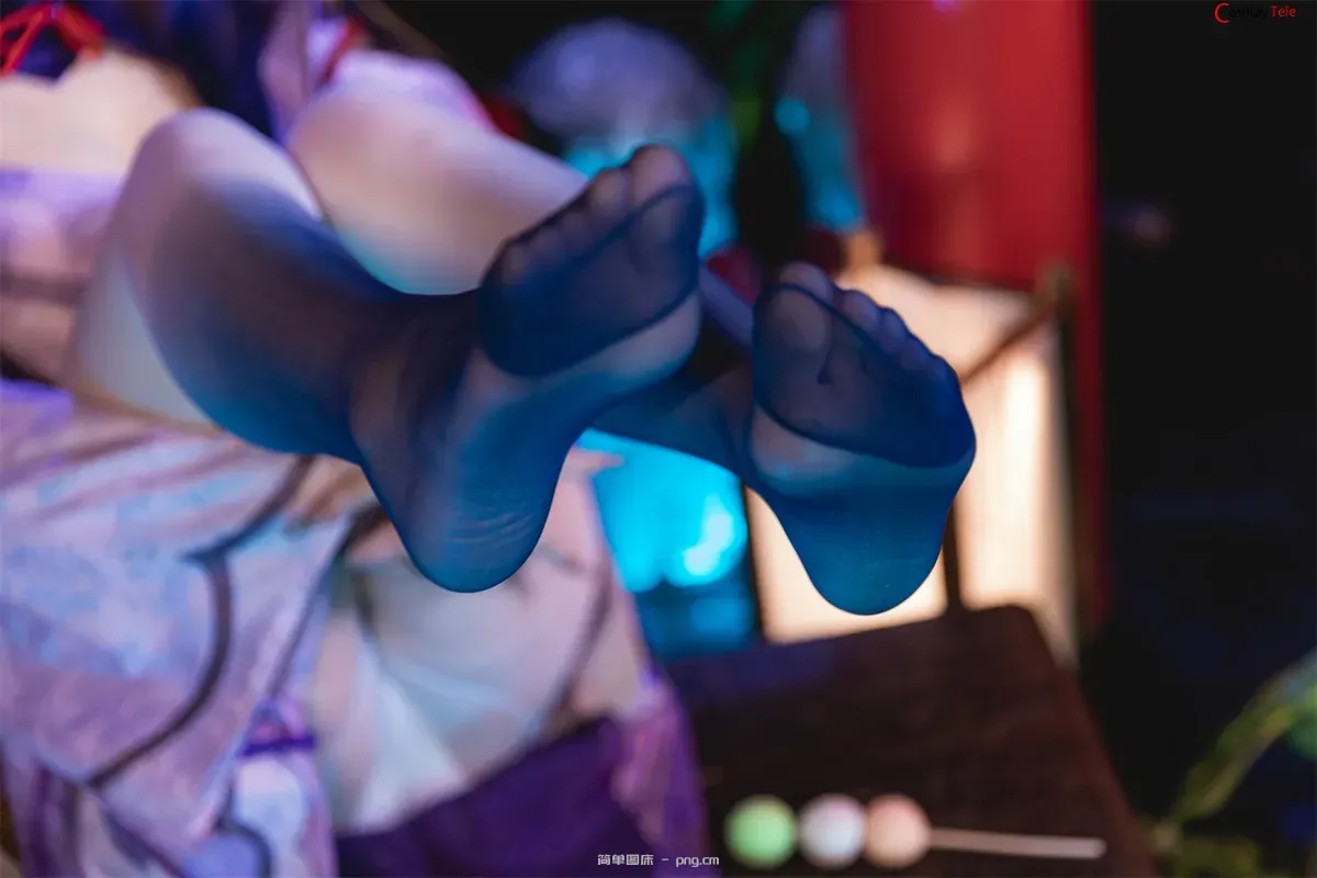 雪晴Astra (雪晴嘟嘟) cosplay Raiden Shogun – Genshin Impact “62 photos and 1 video”-53