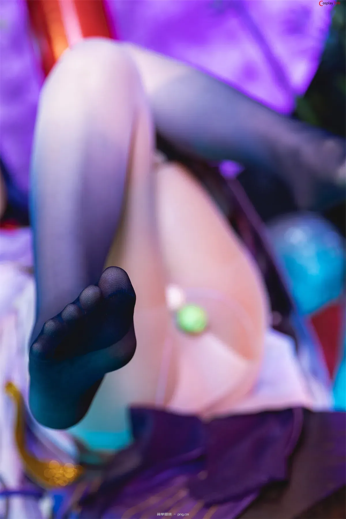 雪晴Astra (雪晴嘟嘟) cosplay Raiden Shogun – Genshin Impact “62 photos and 1 video”-60