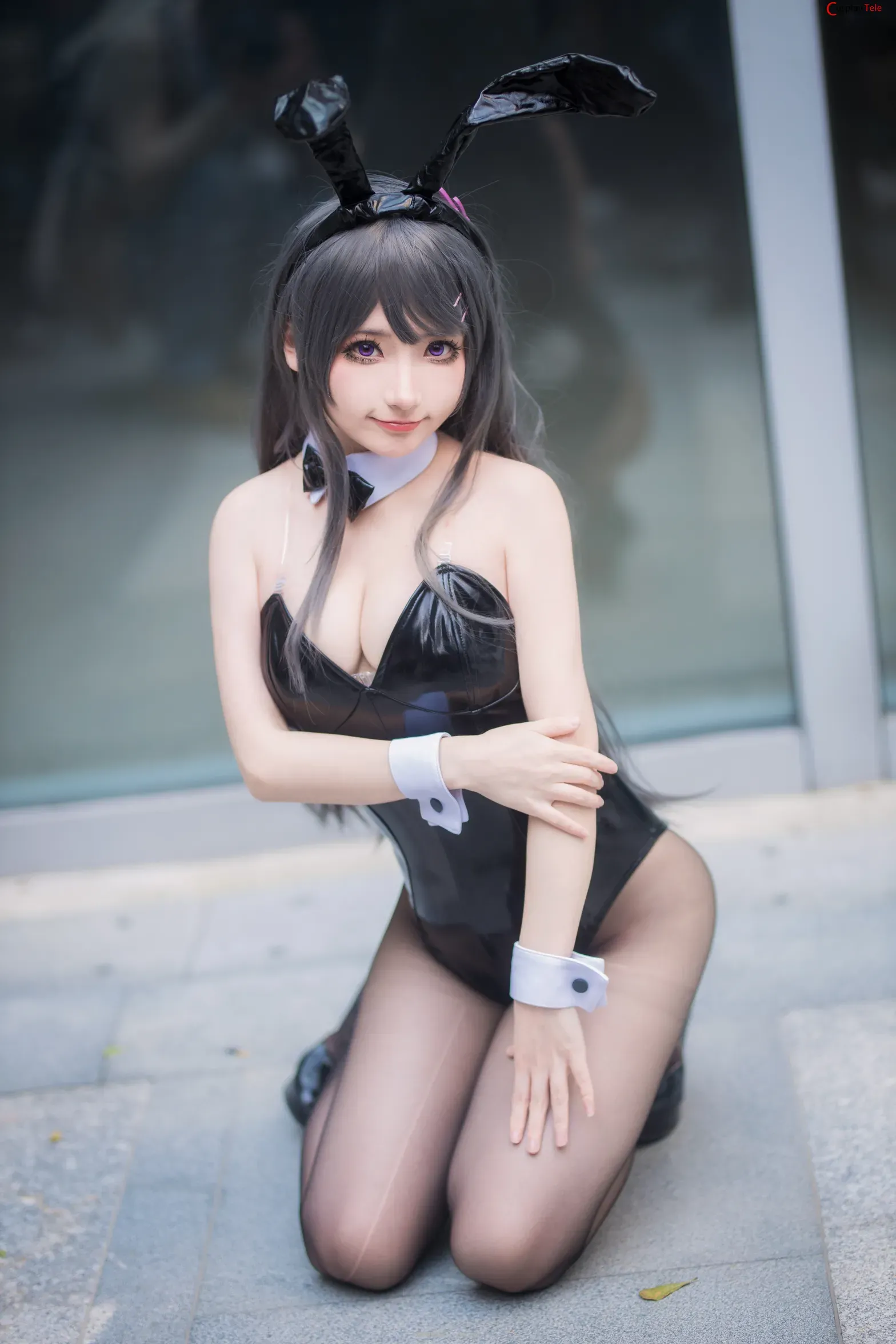 是三不是世w-Sanshiya cosplay Mai Sakurajima – Seishun Buta Yaro “60 photos and 1 video”-17