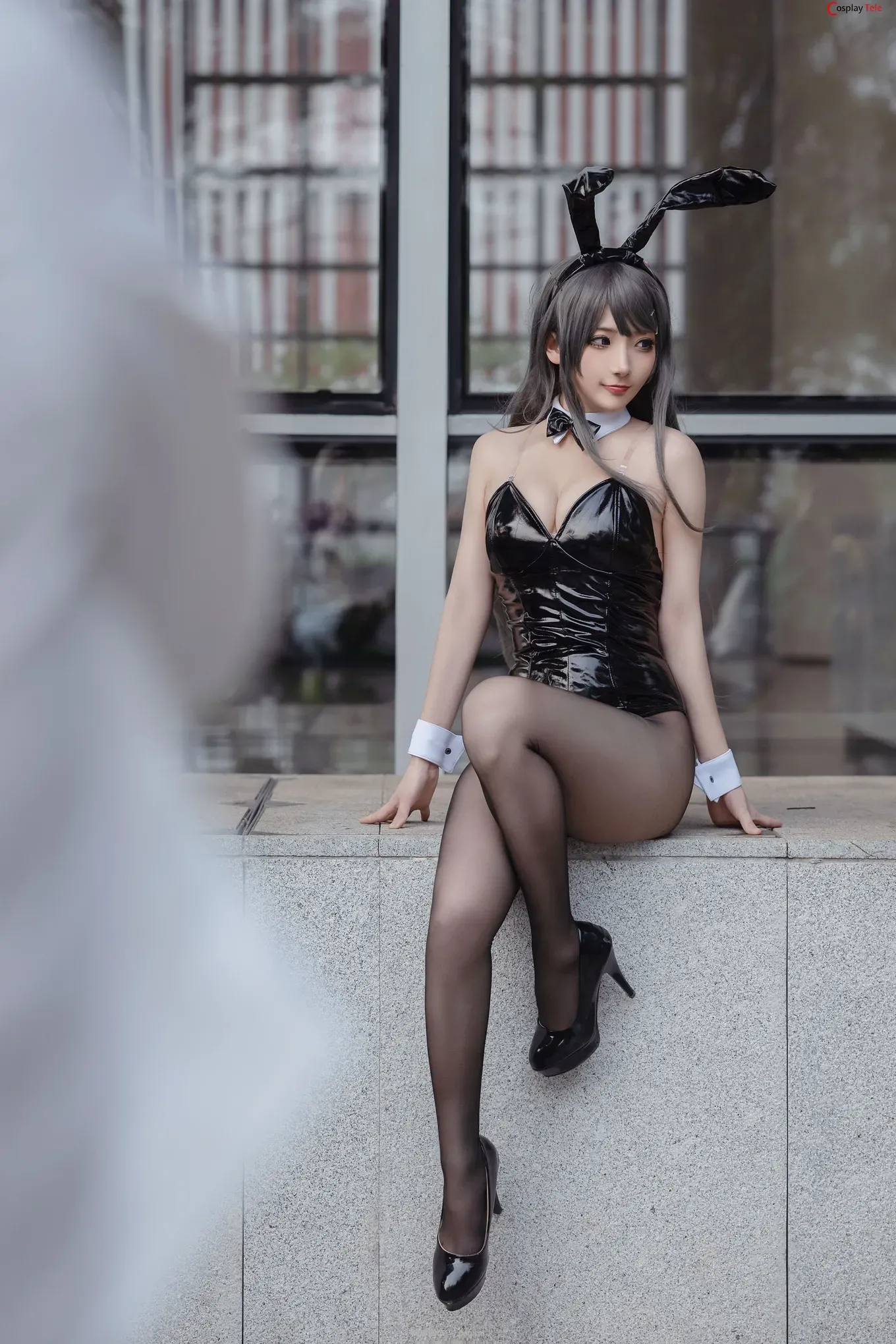 是三不是世w-Sanshiya cosplay Mai Sakurajima – Seishun Buta Yaro “60 photos and 1 video”-25