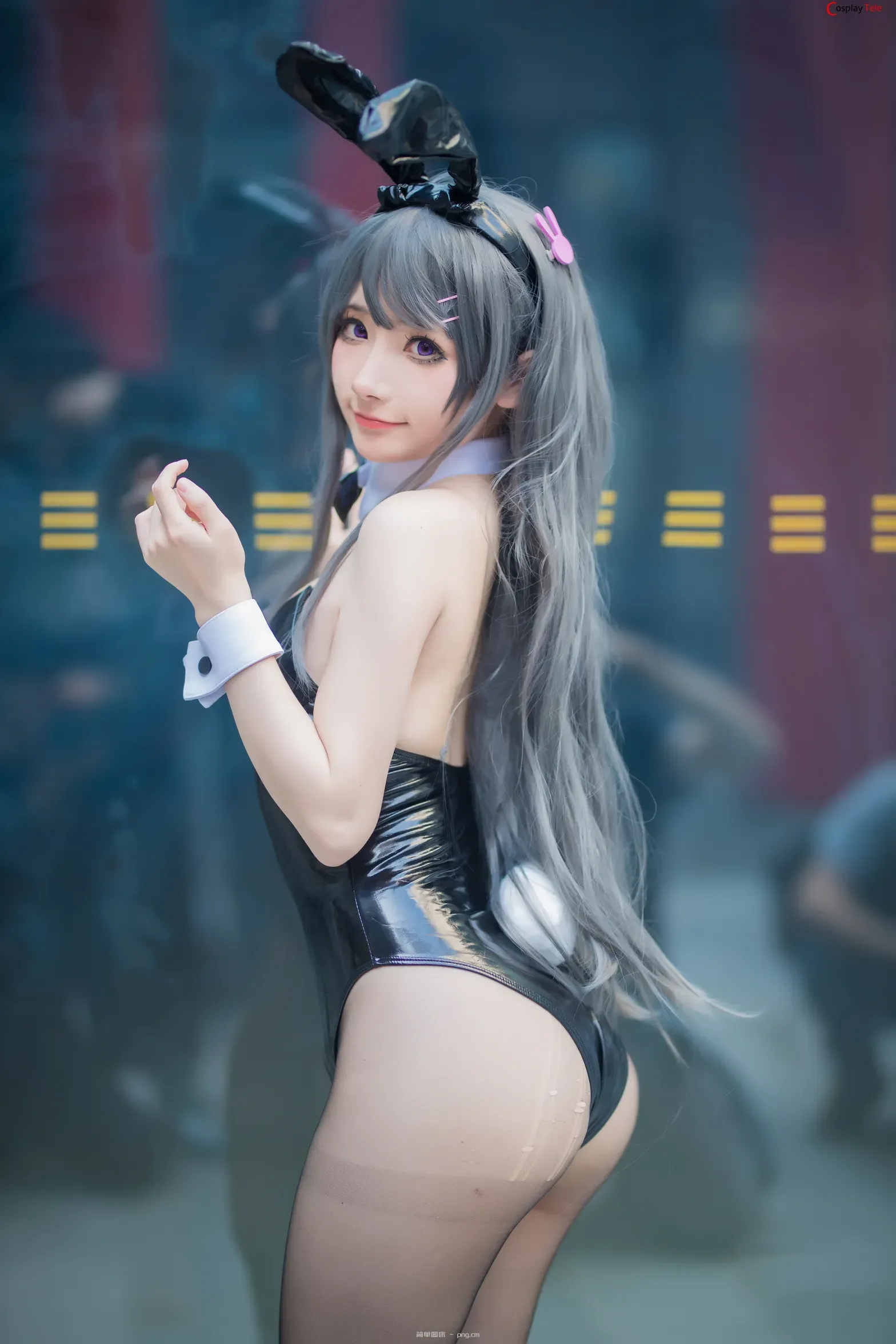 是三不是世w-Sanshiya cosplay Mai Sakurajima – Seishun Buta Yaro “60 photos and 1 video”-38