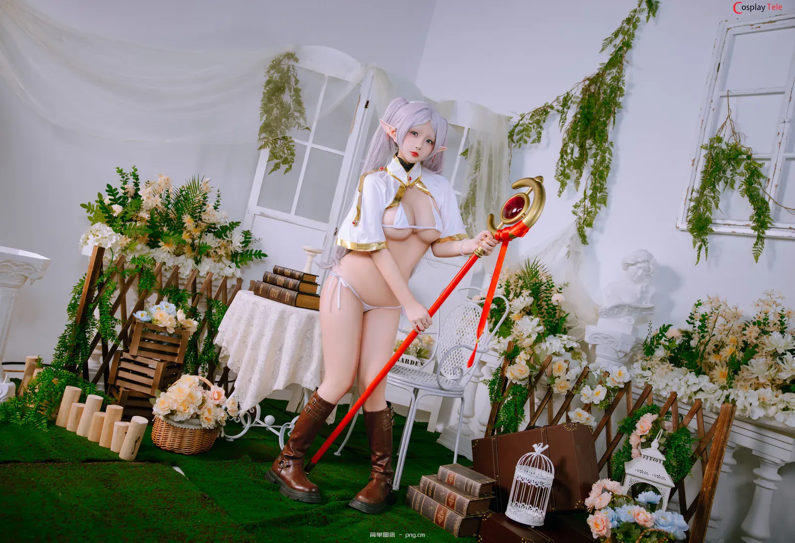 Rinaijiao-(日奈娇) cosplay Fern – Sousou no Frieren “50 photos and 10 gifs”-2