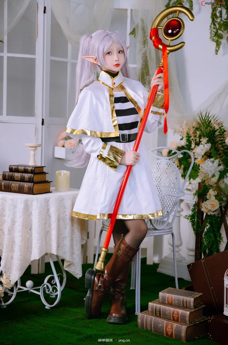 Rinaijiao-(日奈娇) cosplay Fern – Sousou no Frieren “50 photos and 10 gifs”-12