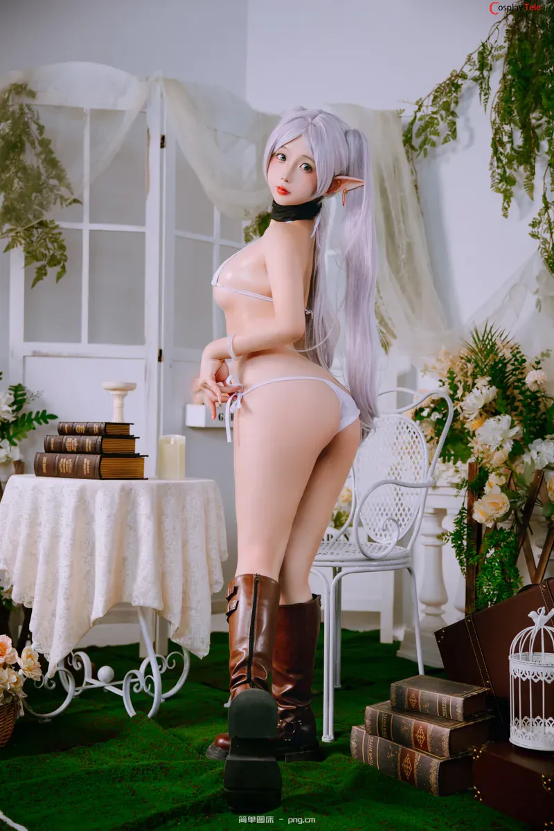 Rinaijiao-(日奈娇) cosplay Fern – Sousou no Frieren “50 photos and 10 gifs”-13