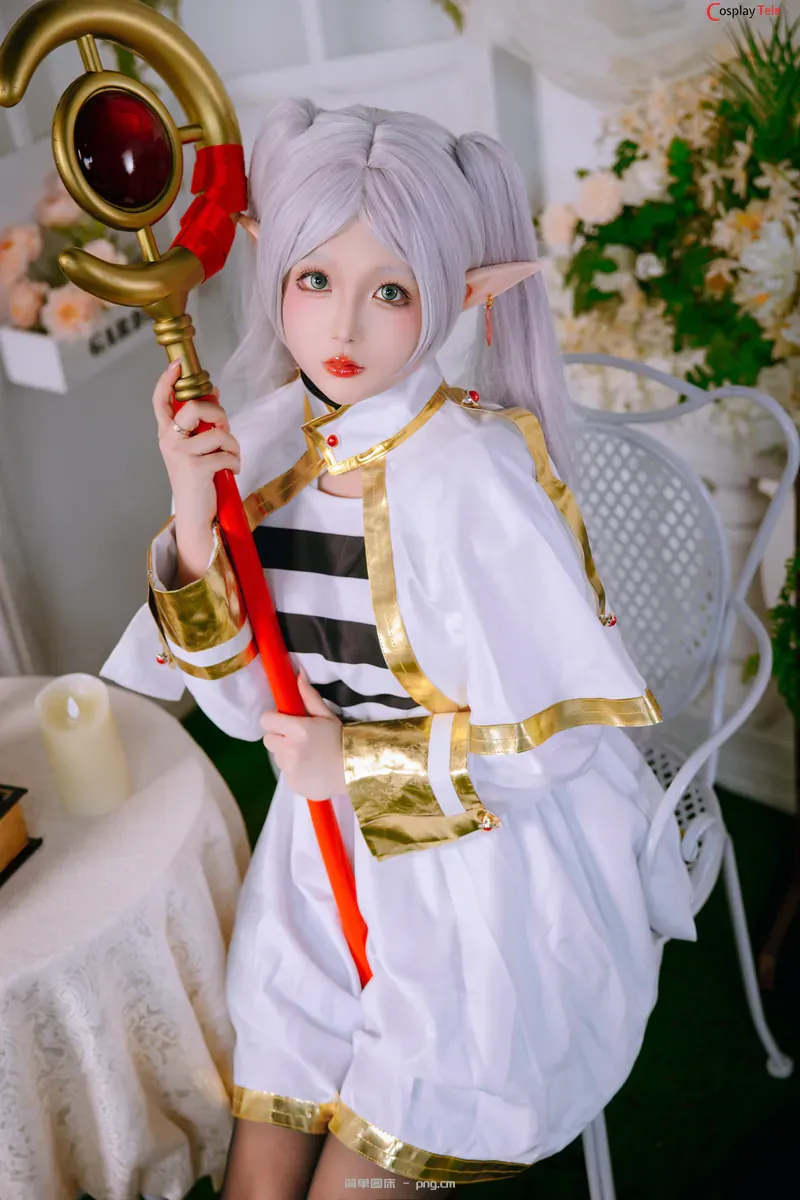 Rinaijiao-(日奈娇) cosplay Fern – Sousou no Frieren “50 photos and 10 gifs”-34