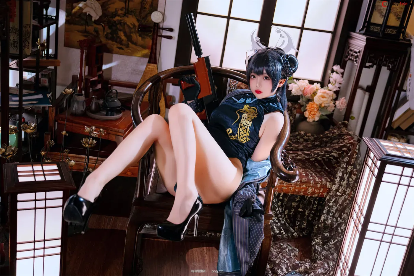 Rinaijiao-(日奈娇) cosplay Misaki – Blue Archive “92 photos”-6