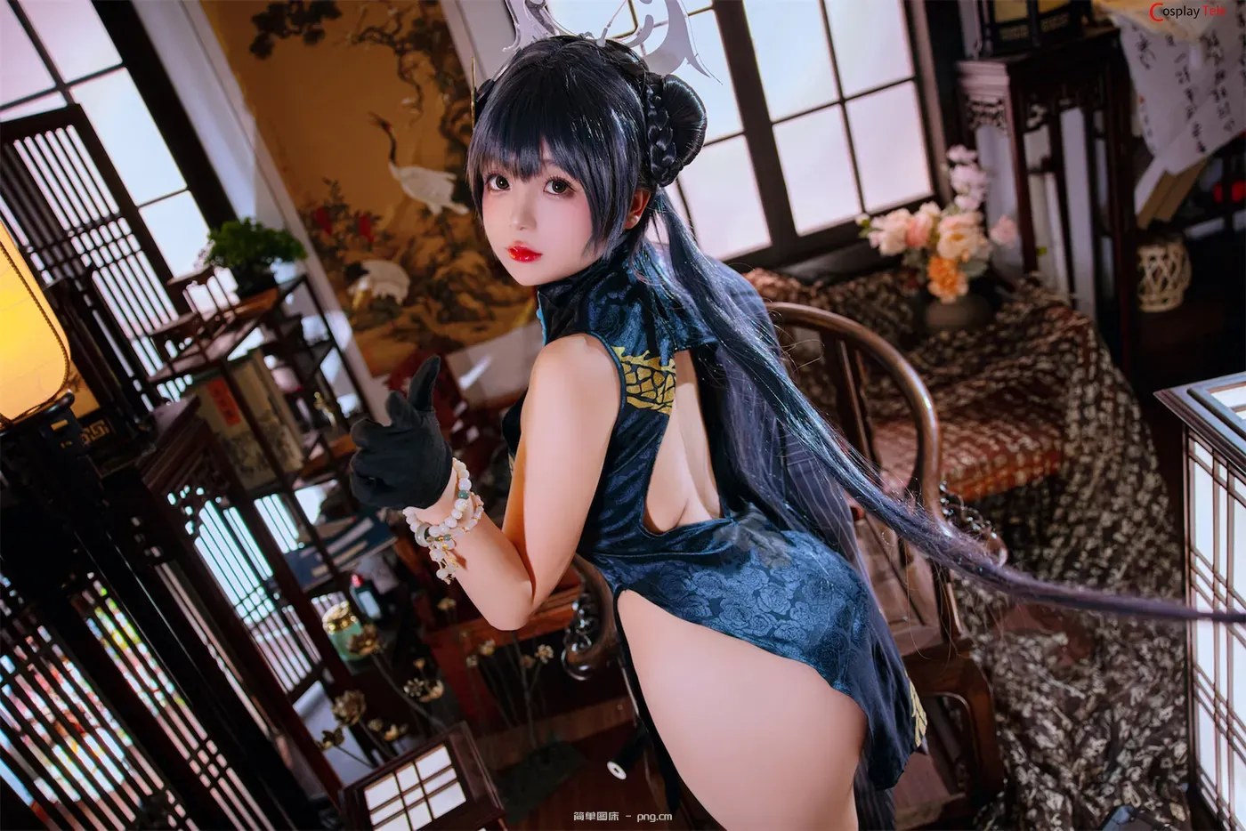 Rinaijiao-(日奈娇) cosplay Misaki – Blue Archive “92 photos”-17
