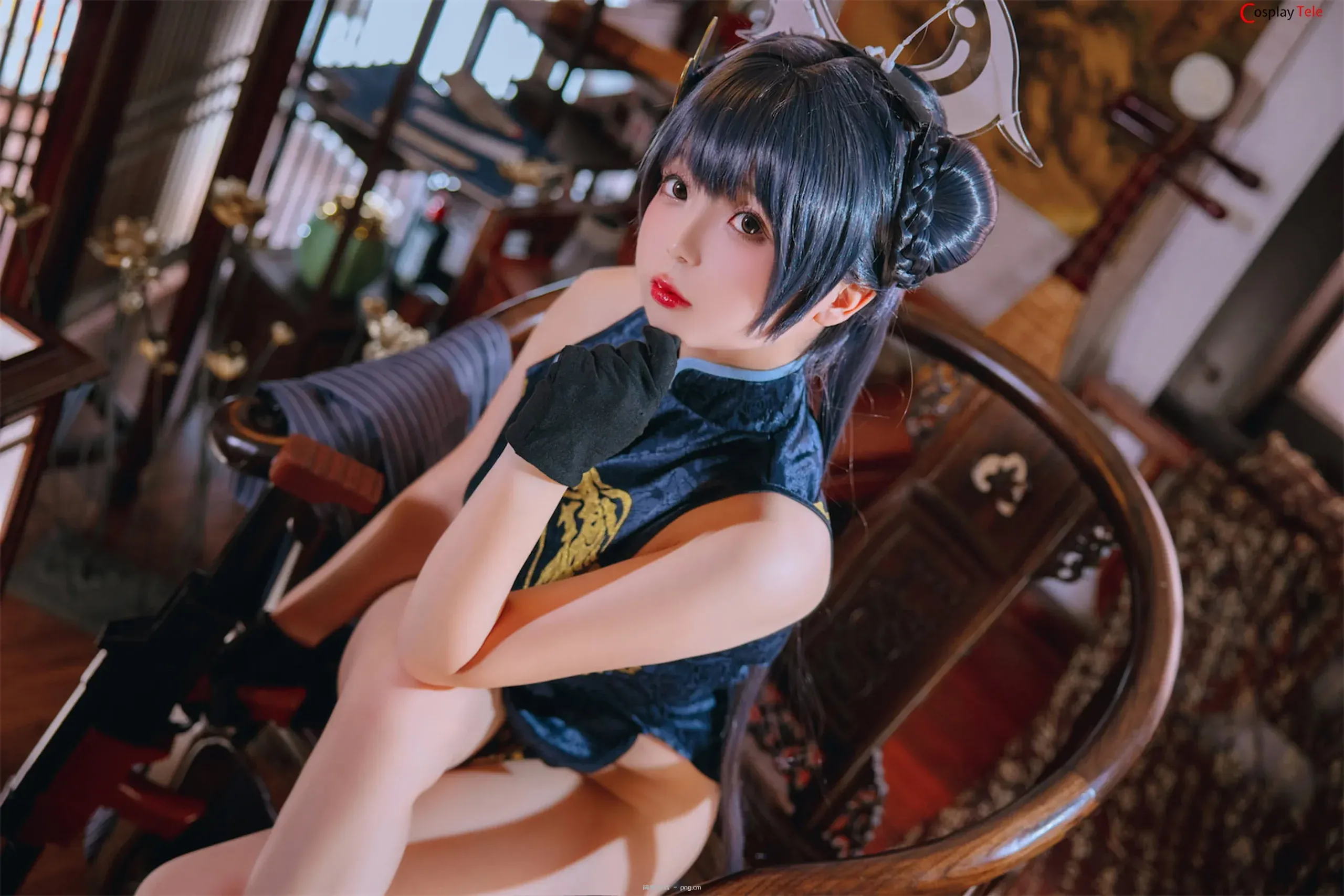 Rinaijiao-(日奈娇) cosplay Misaki – Blue Archive “92 photos”-28