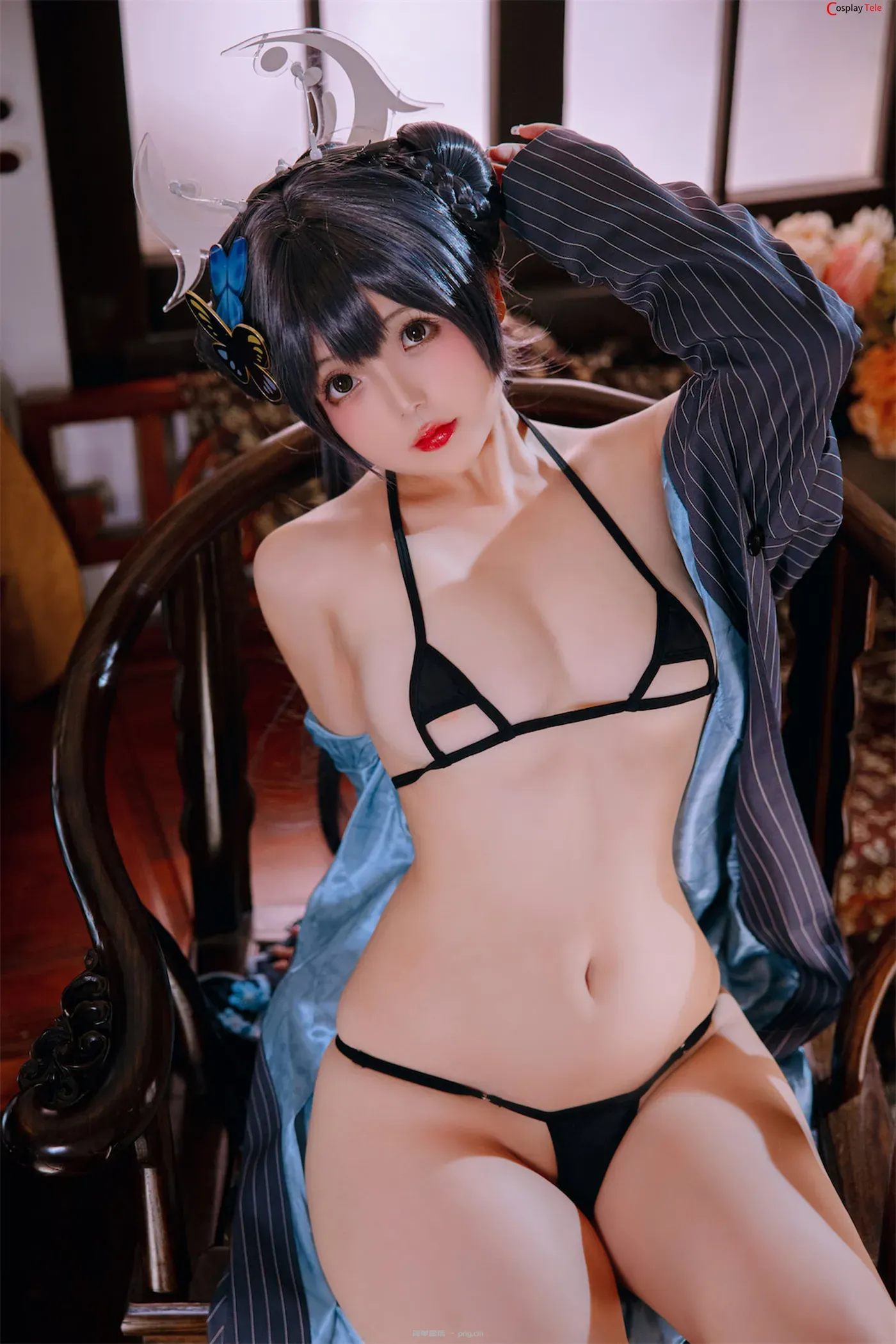 Rinaijiao-(日奈娇) cosplay Misaki – Blue Archive “92 photos”-69