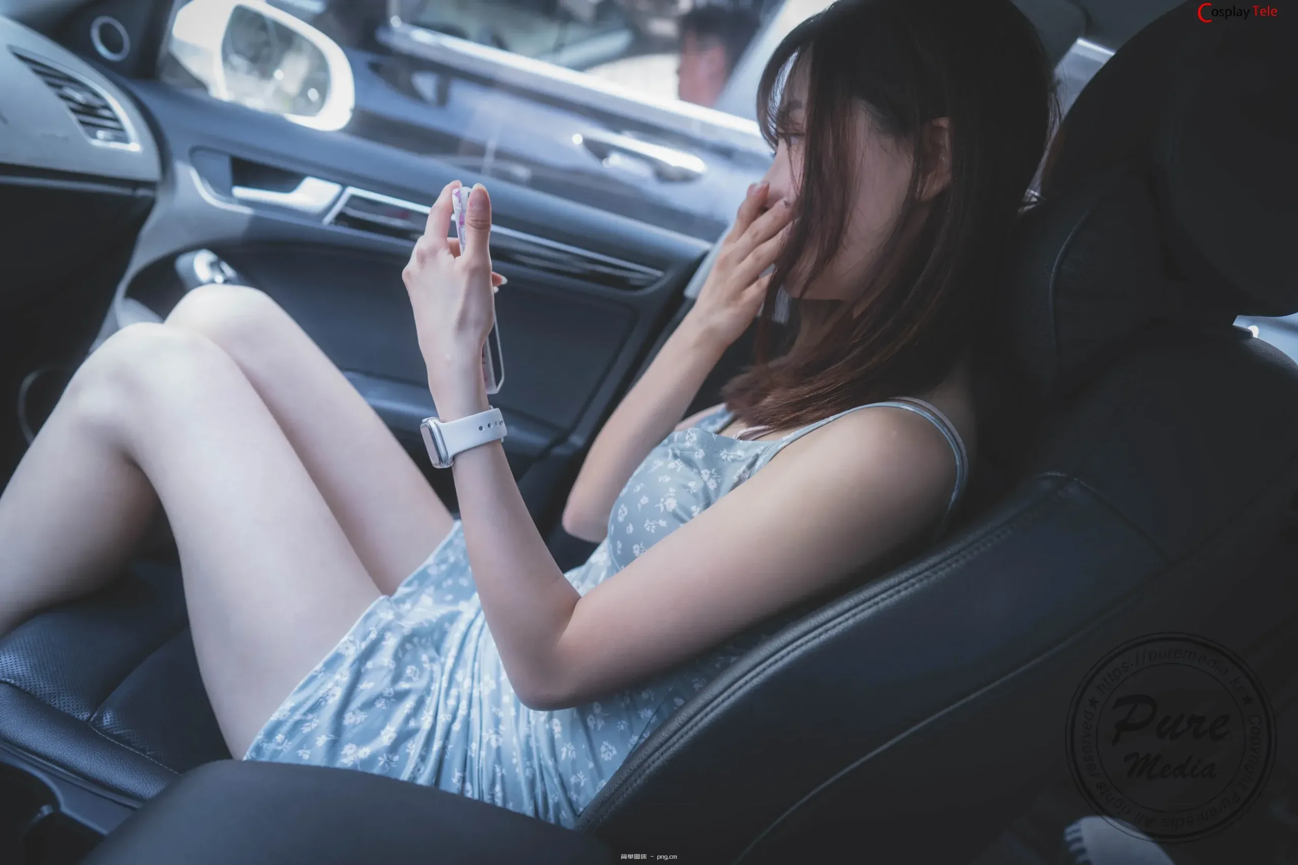 Pure Media – Hina (히나) – Red lanyard “121 photos”-4