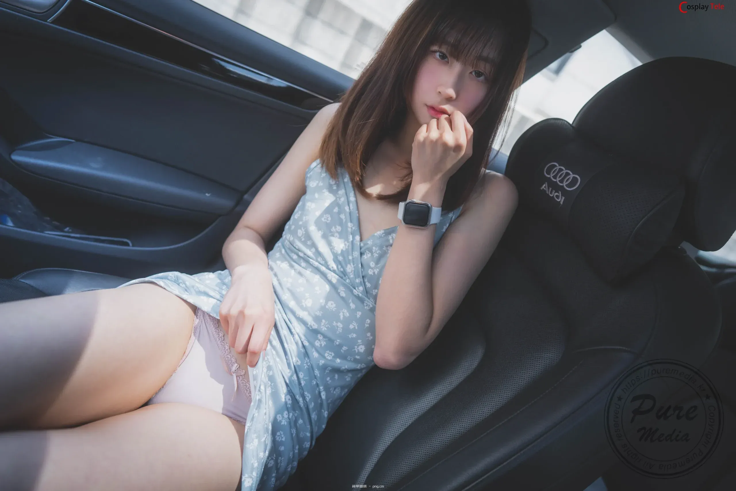 Pure Media – Hina (히나) – Red lanyard “121 photos”-11