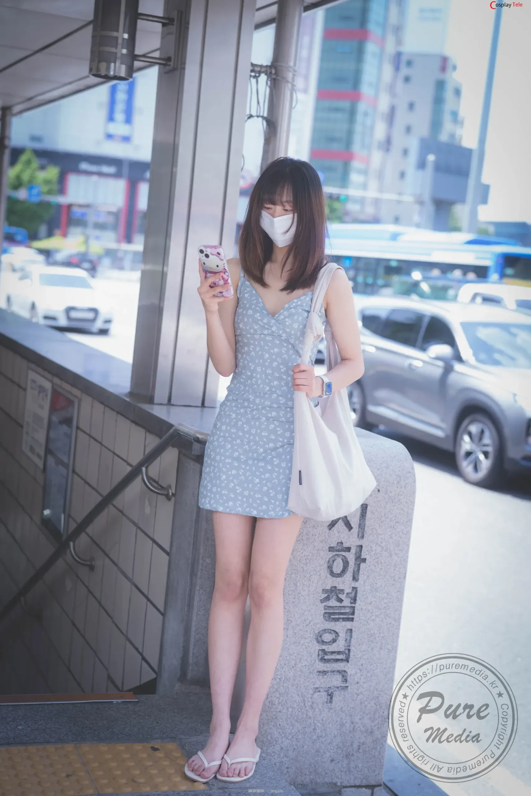 Pure Media – Hina (히나) – Red lanyard “121 photos”-12