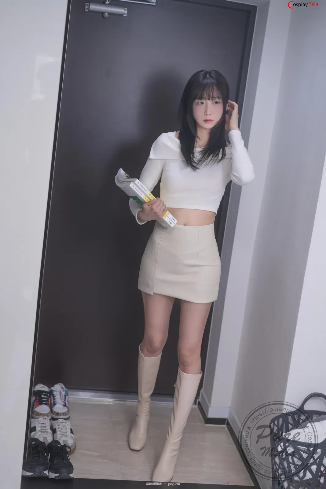 pure media – hina (히나) – secret tutoring with slut girl “192 photos”-17
