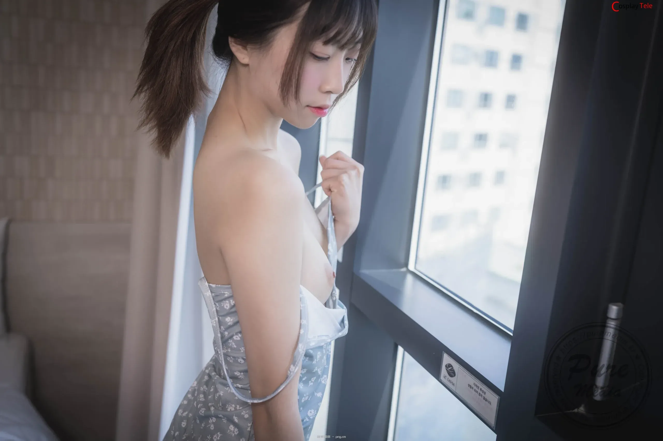 Pure Media – Hina (히나) – Red lanyard “121 photos”-28