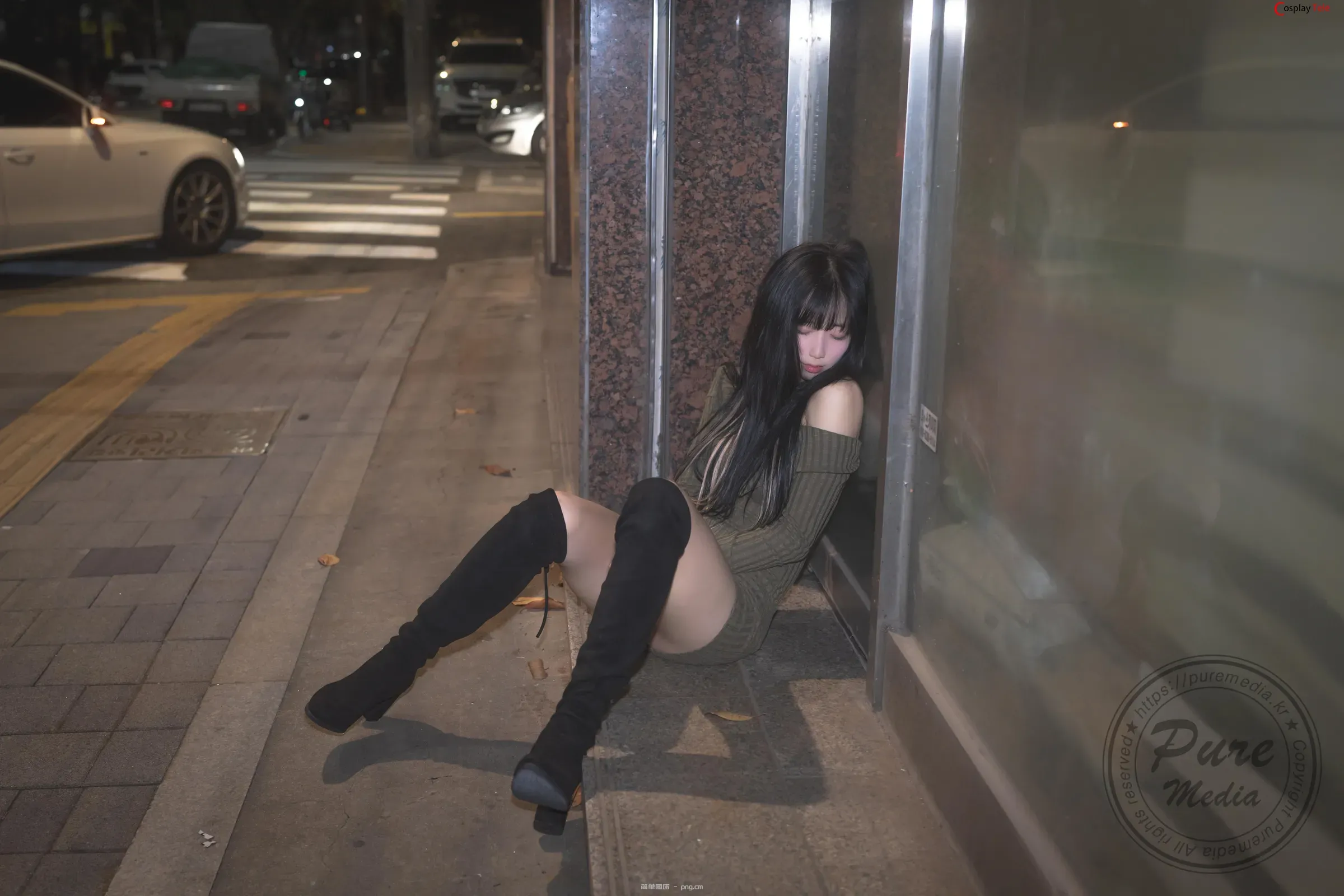 pure media – hina (히나) – black out slutty girl “244 photos”-177