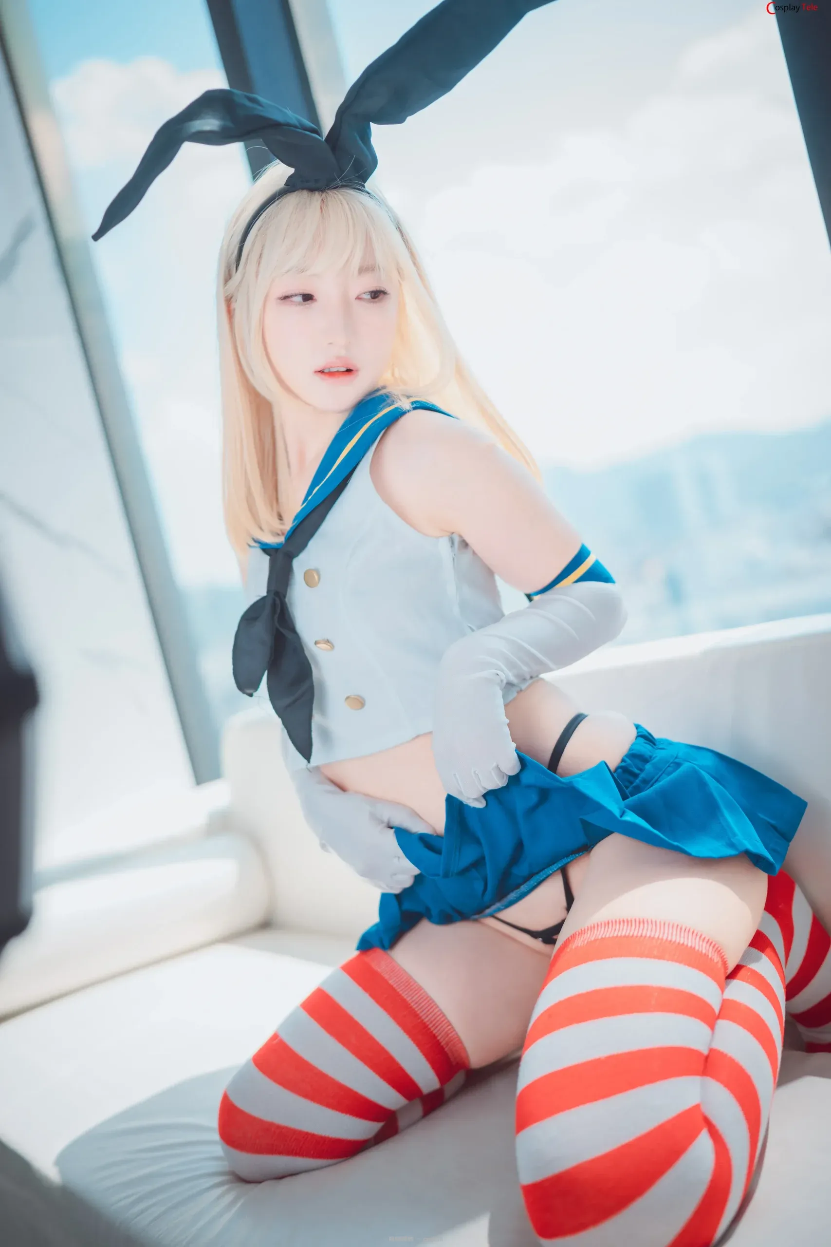 DJAWA Photo – HaNari (하나리) cosplay Fleet Girl Shimakaze – Kancolle “169 photos”-66