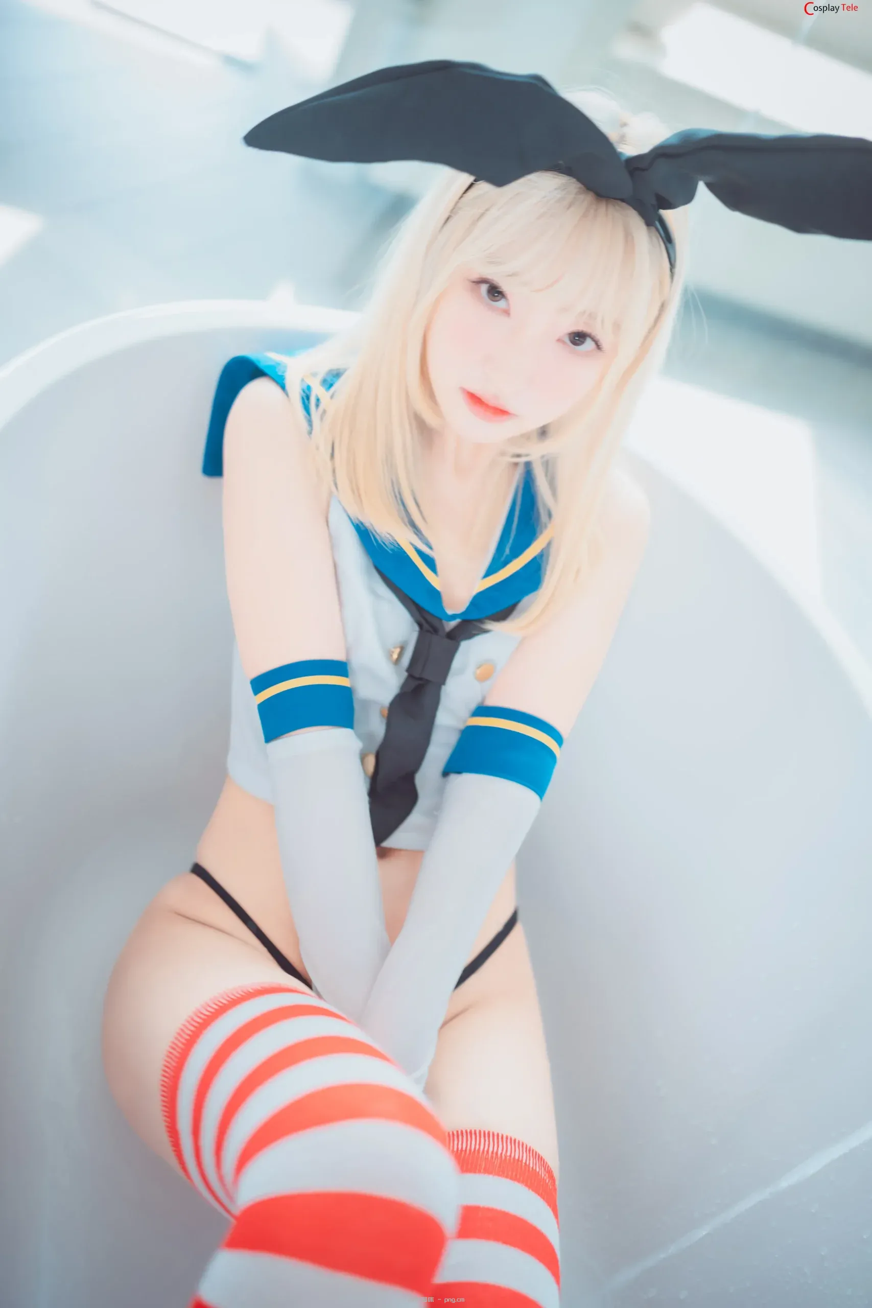 DJAWA Photo – HaNari (하나리) cosplay Fleet Girl Shimakaze – Kancolle “169 photos”-108
