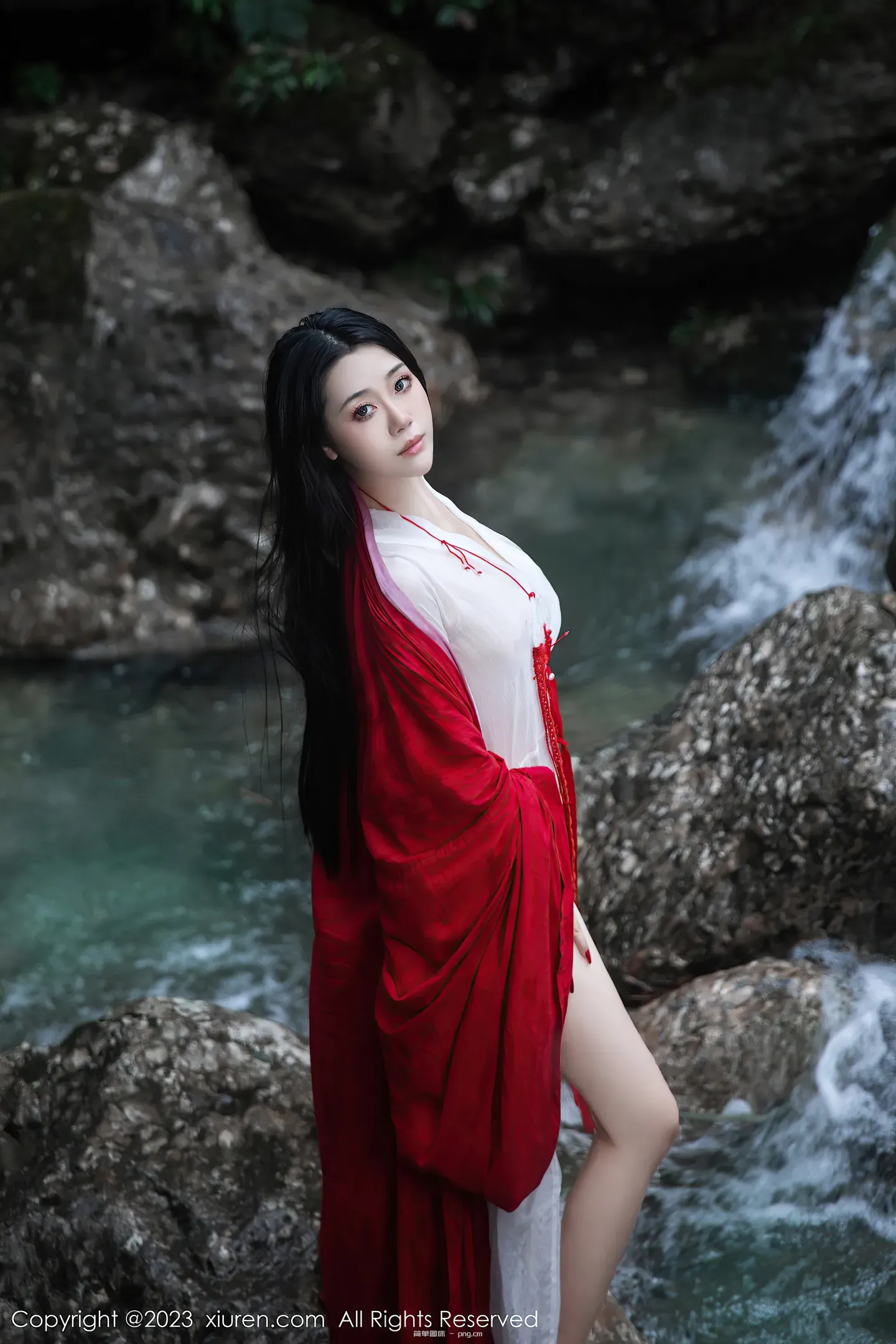 XiuRen秀人网 – 严利娅Yuliya – Waterfall “90 photos”-17