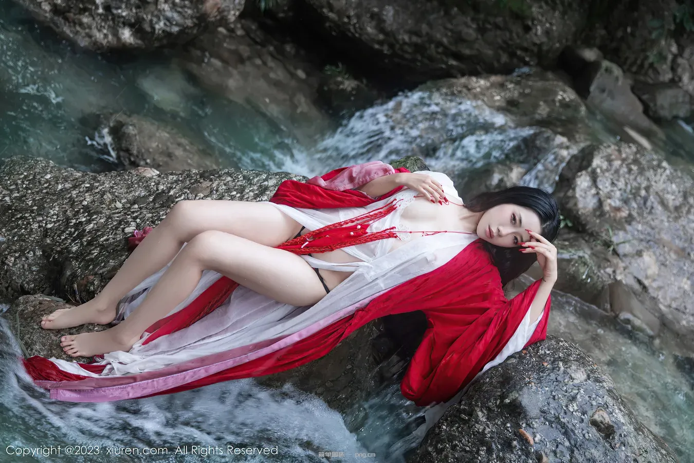 XiuRen秀人网 – 严利娅Yuliya – Waterfall “90 photos”-18