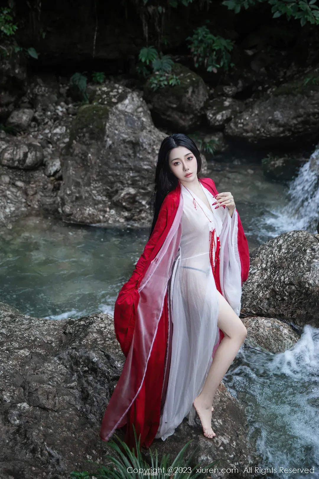 XiuRen秀人网 – 严利娅Yuliya – Waterfall “90 photos”-23