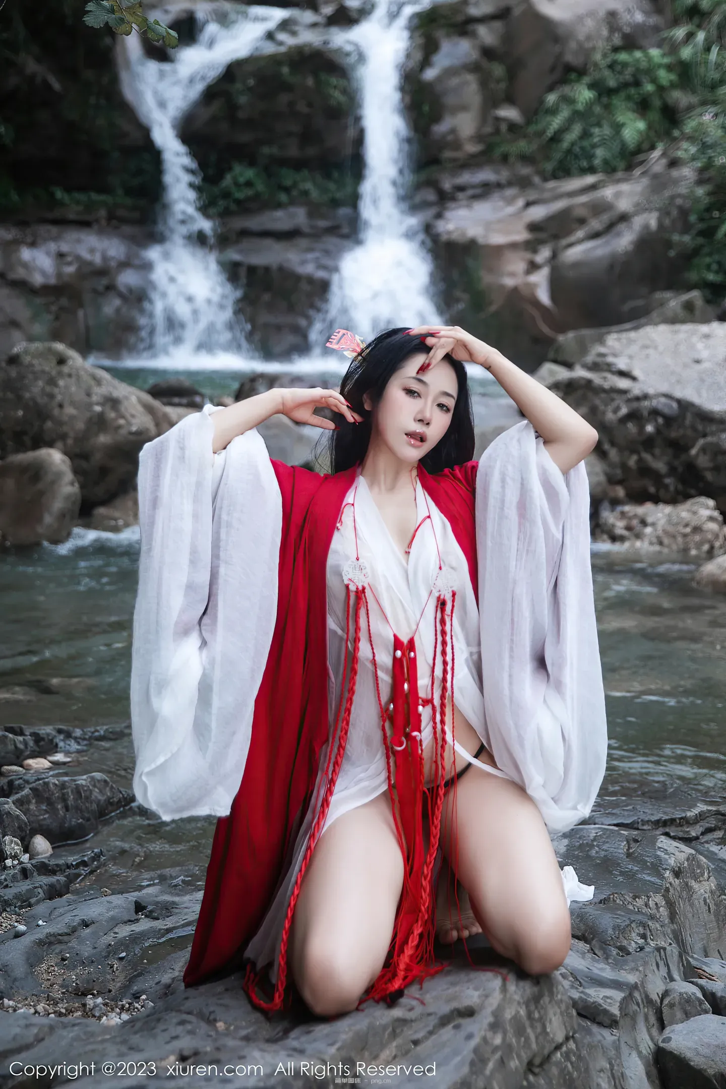 XiuRen秀人网 – 严利娅Yuliya – Waterfall “90 photos”-26