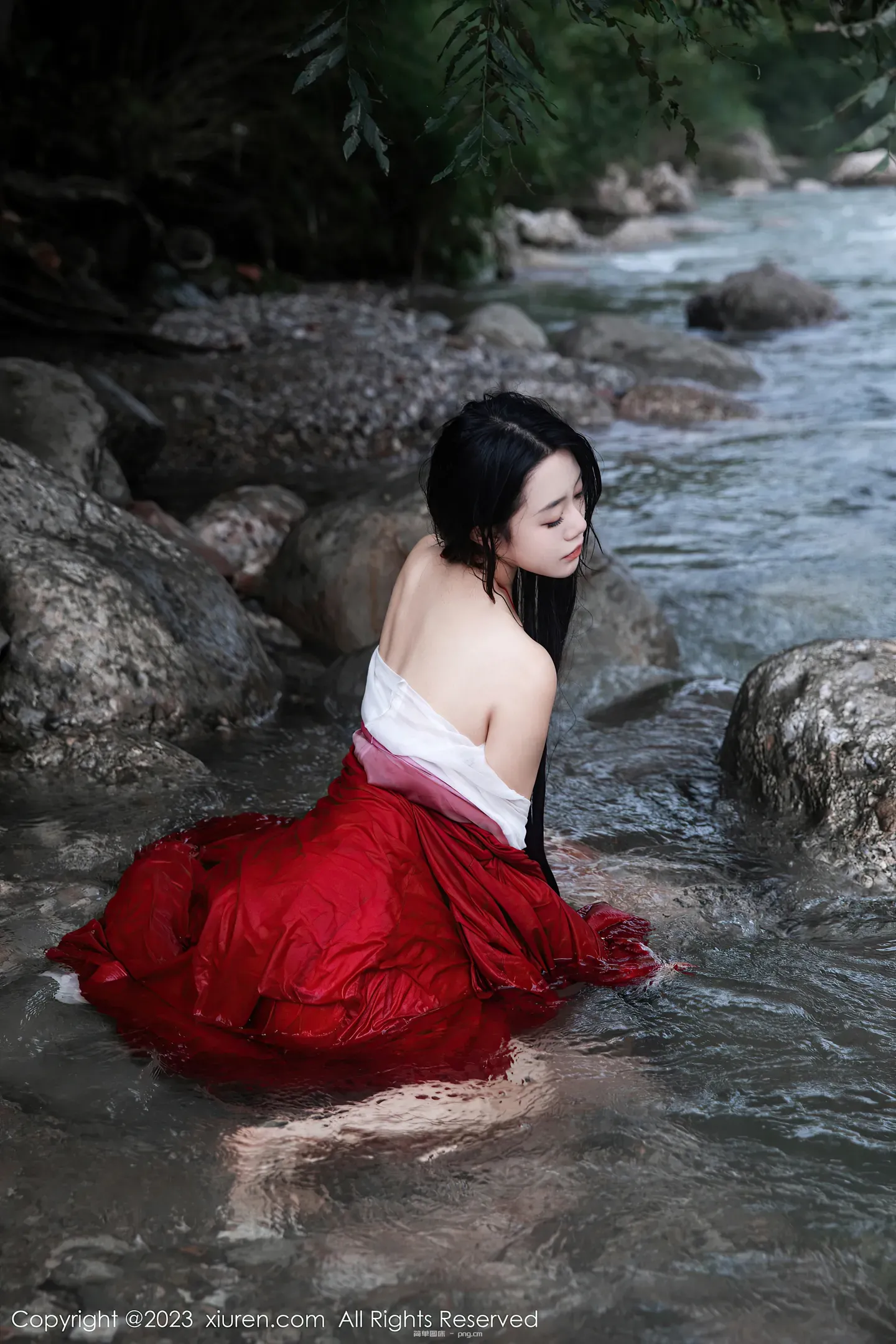 XiuRen秀人网 – 严利娅Yuliya – Waterfall “90 photos”-41