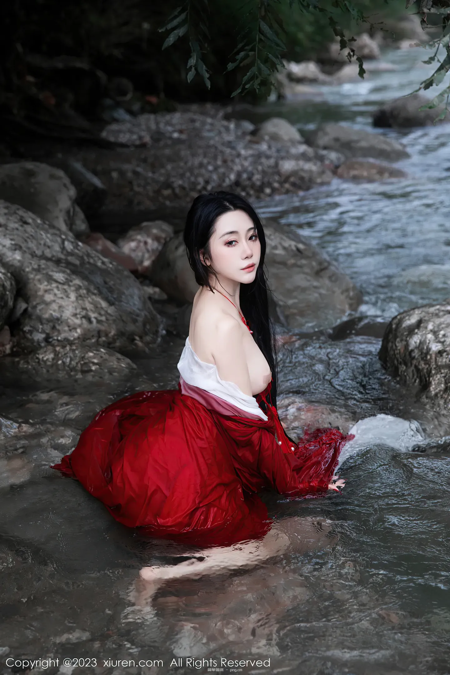 XiuRen秀人网 – 严利娅Yuliya – Waterfall “90 photos”-42