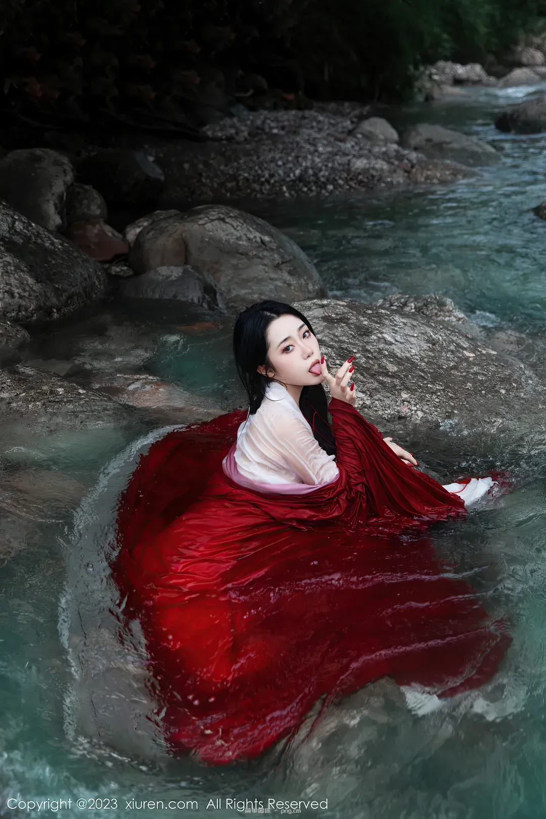 XiuRen秀人网 – 严利娅Yuliya – Waterfall “90 photos”-43