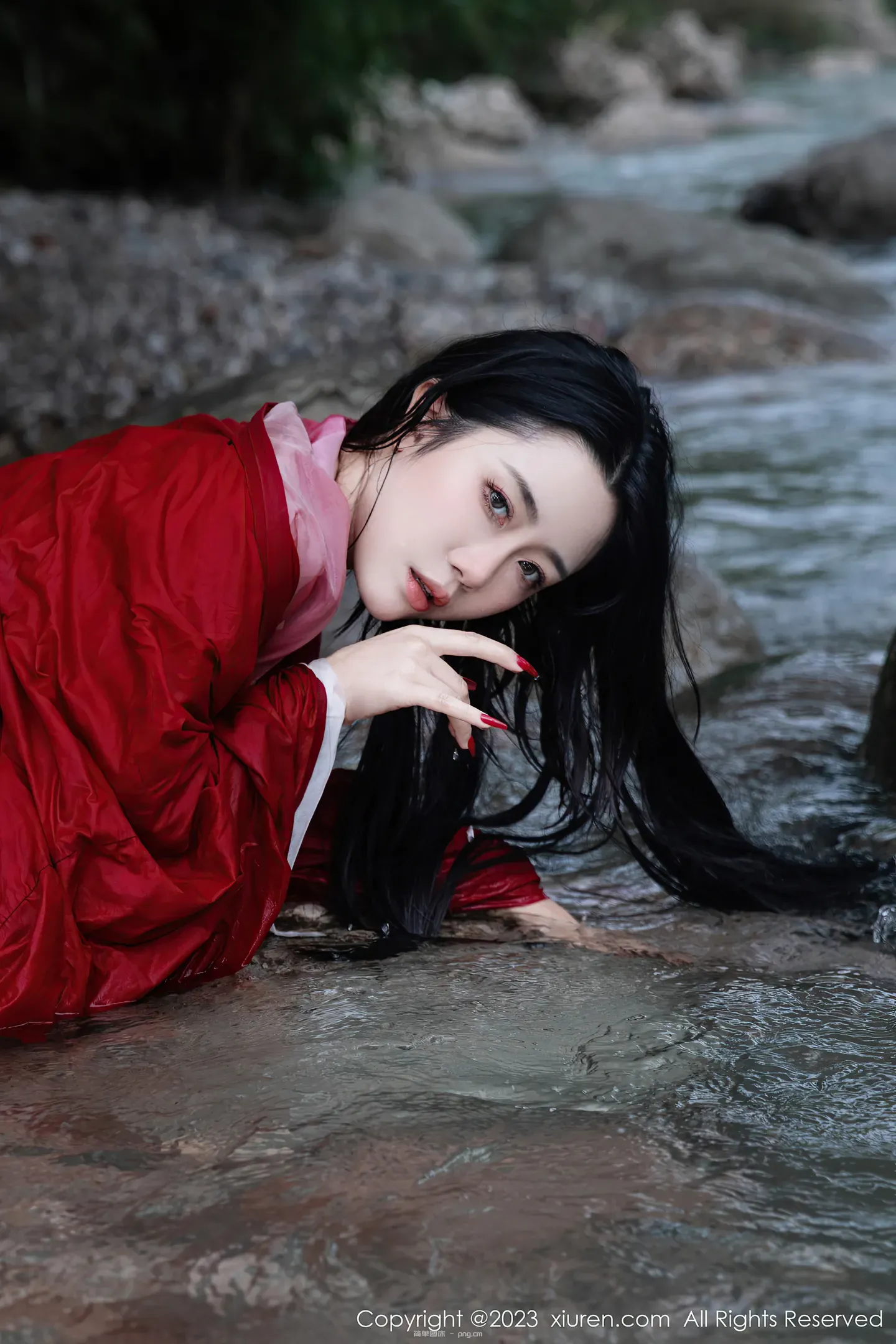 XiuRen秀人网 – 严利娅Yuliya – Waterfall “90 photos”-45