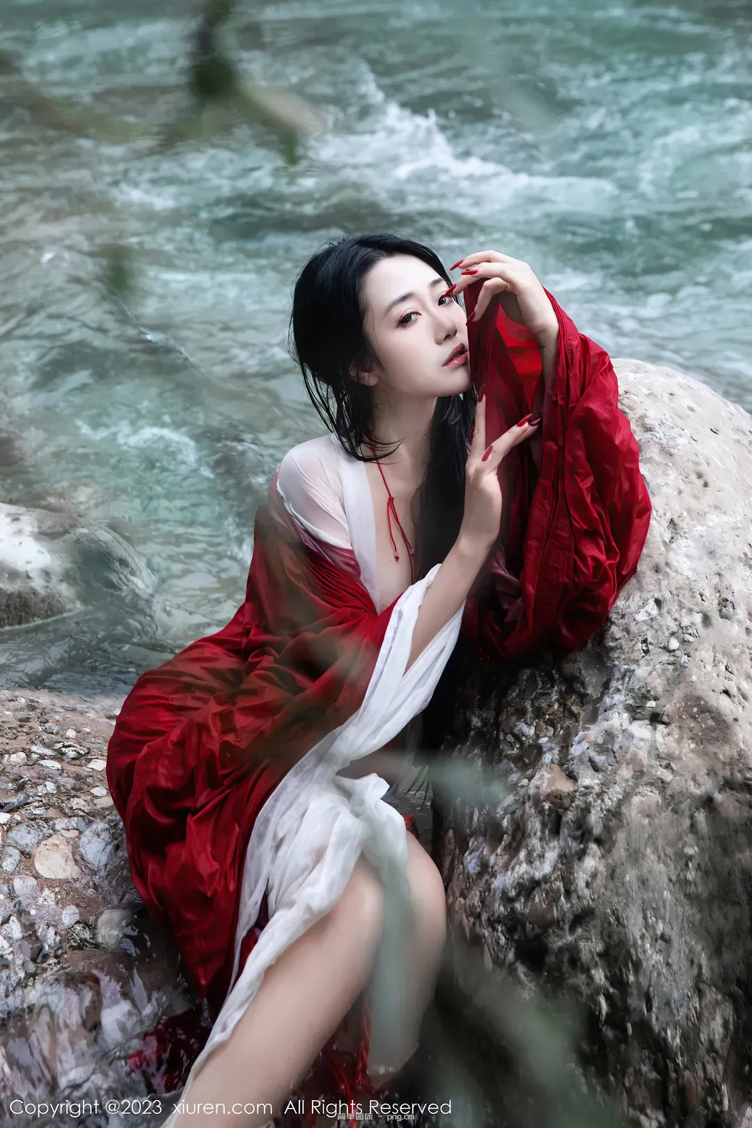 XiuRen秀人网 – 严利娅Yuliya – Waterfall “90 photos”-48