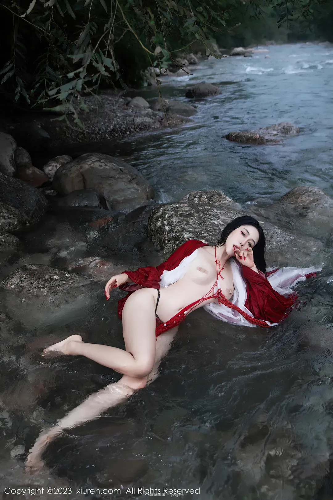 XiuRen秀人网 – 严利娅Yuliya – Waterfall “90 photos”-55