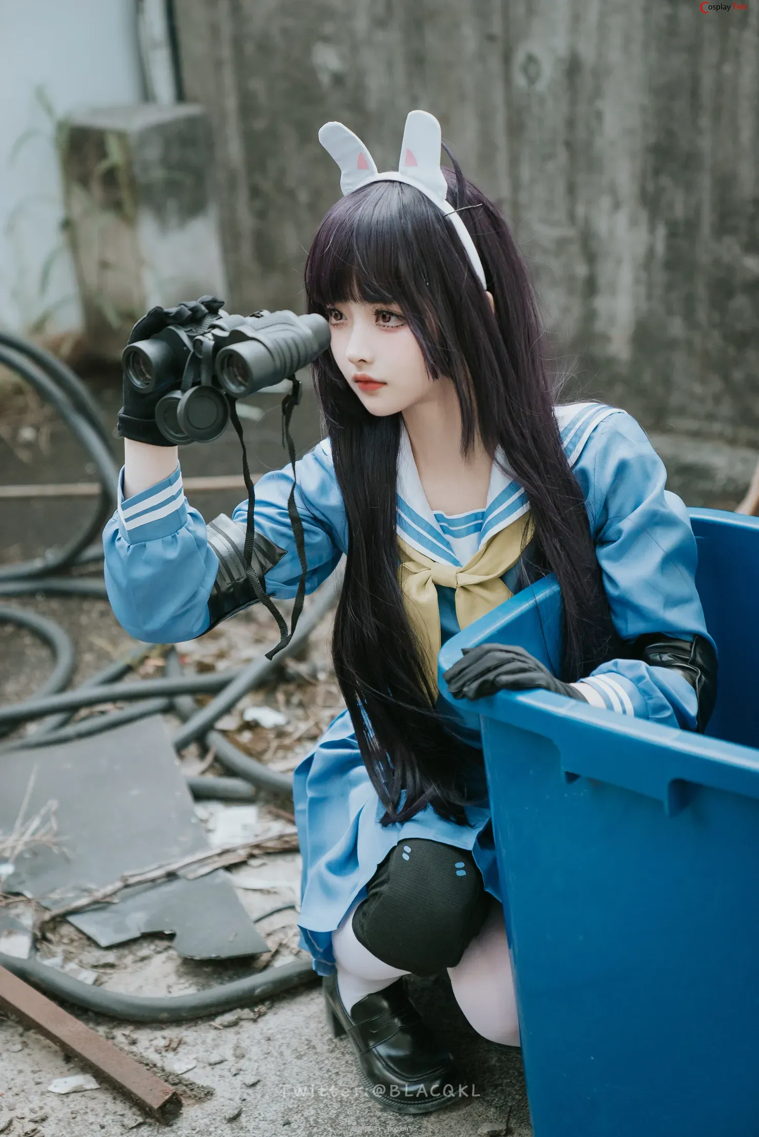 Blacqkl (白莉爱吃巧克力) cosplay Kasumizawa Miyu – Blue Archive “89 photos”-7