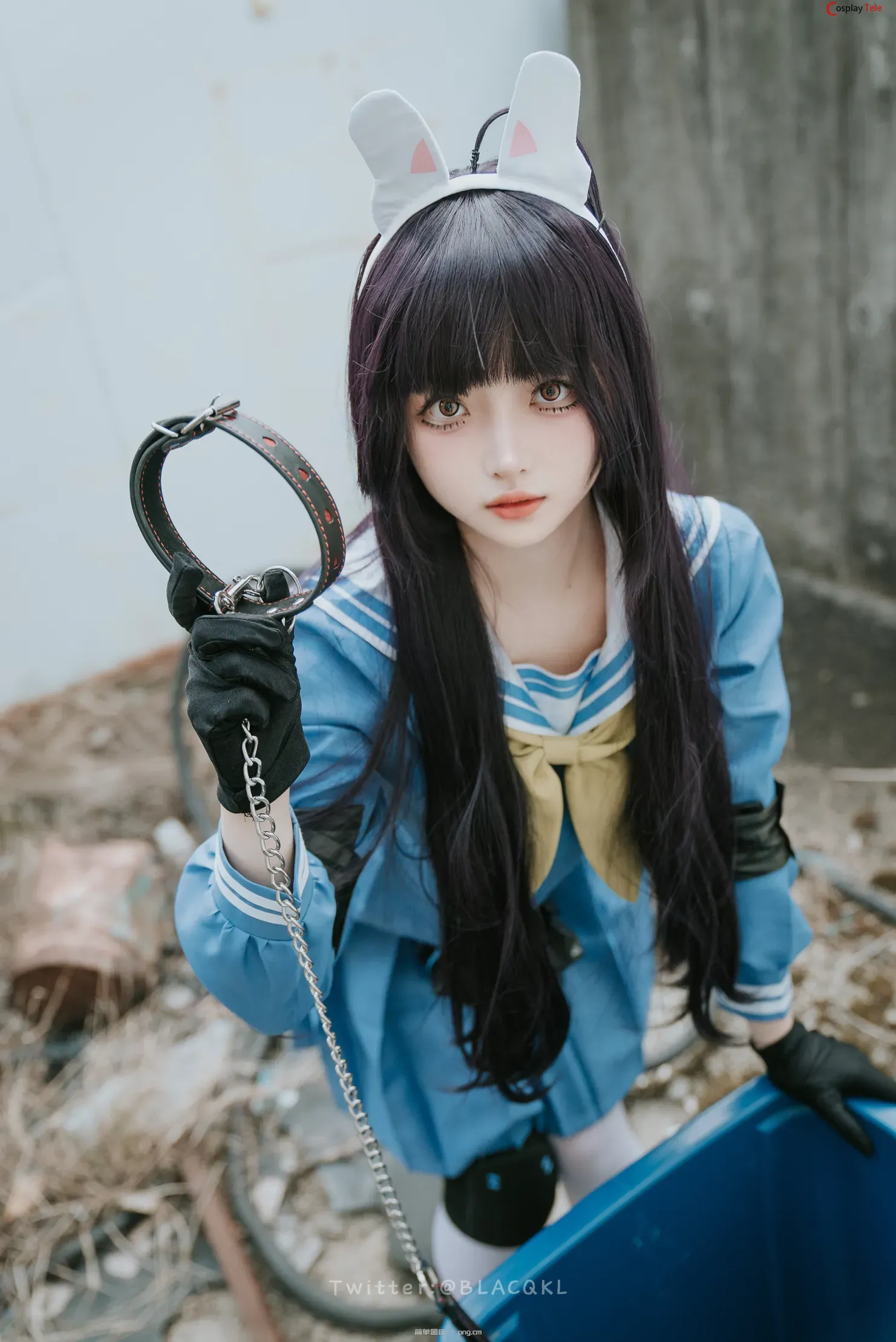 Blacqkl (白莉爱吃巧克力) cosplay Kasumizawa Miyu – Blue Archive “89 photos”-10