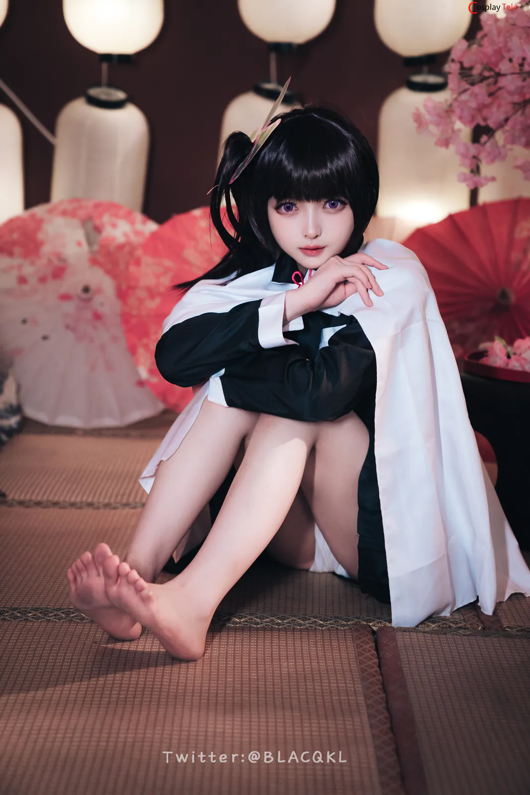 Blacqkl (白莉爱吃巧克力) cosplay Kanao Tsuyuri – Kimetsu no Yaiba “89 photos”-31