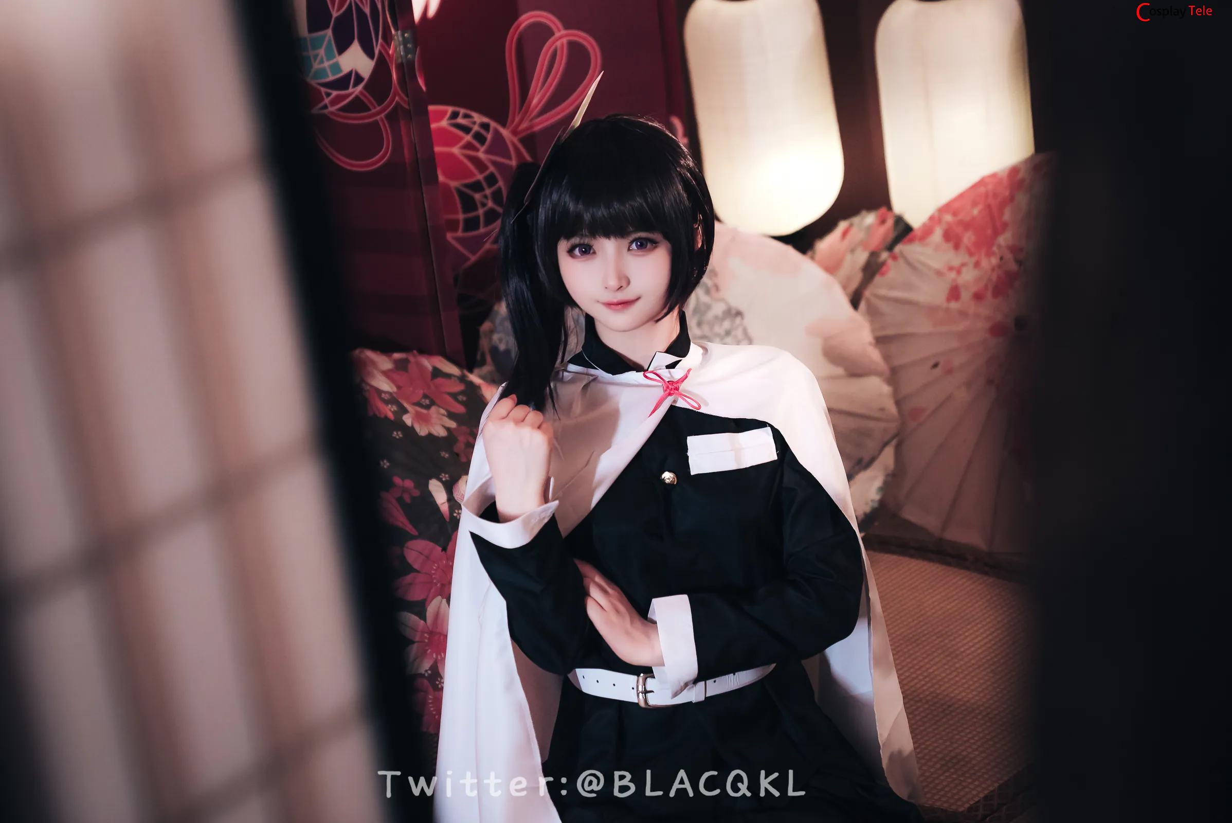 Blacqkl (白莉爱吃巧克力) cosplay Kanao Tsuyuri – Kimetsu no Yaiba “89 photos”-33