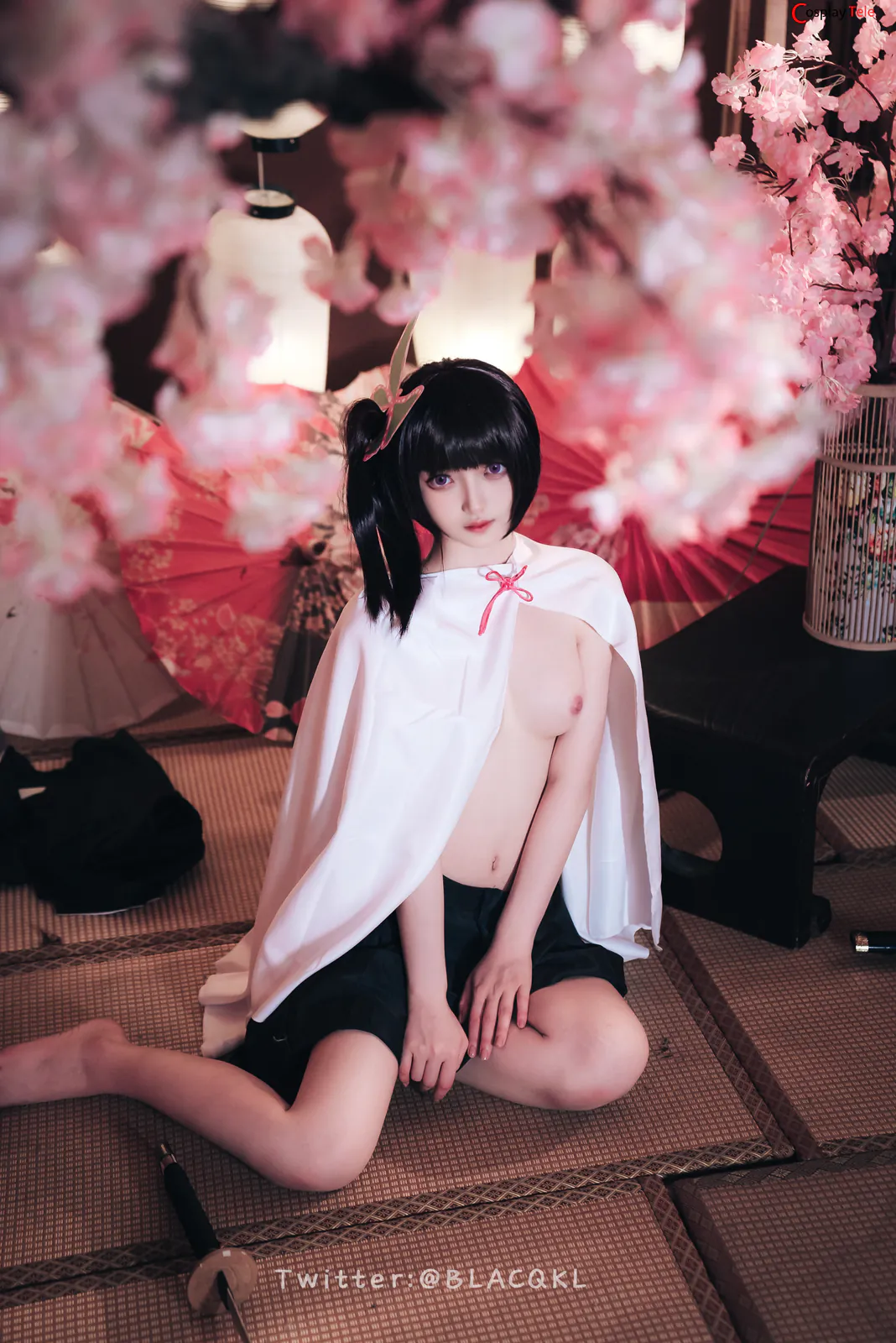 Blacqkl (白莉爱吃巧克力) cosplay Kanao Tsuyuri – Kimetsu no Yaiba “89 photos”-42