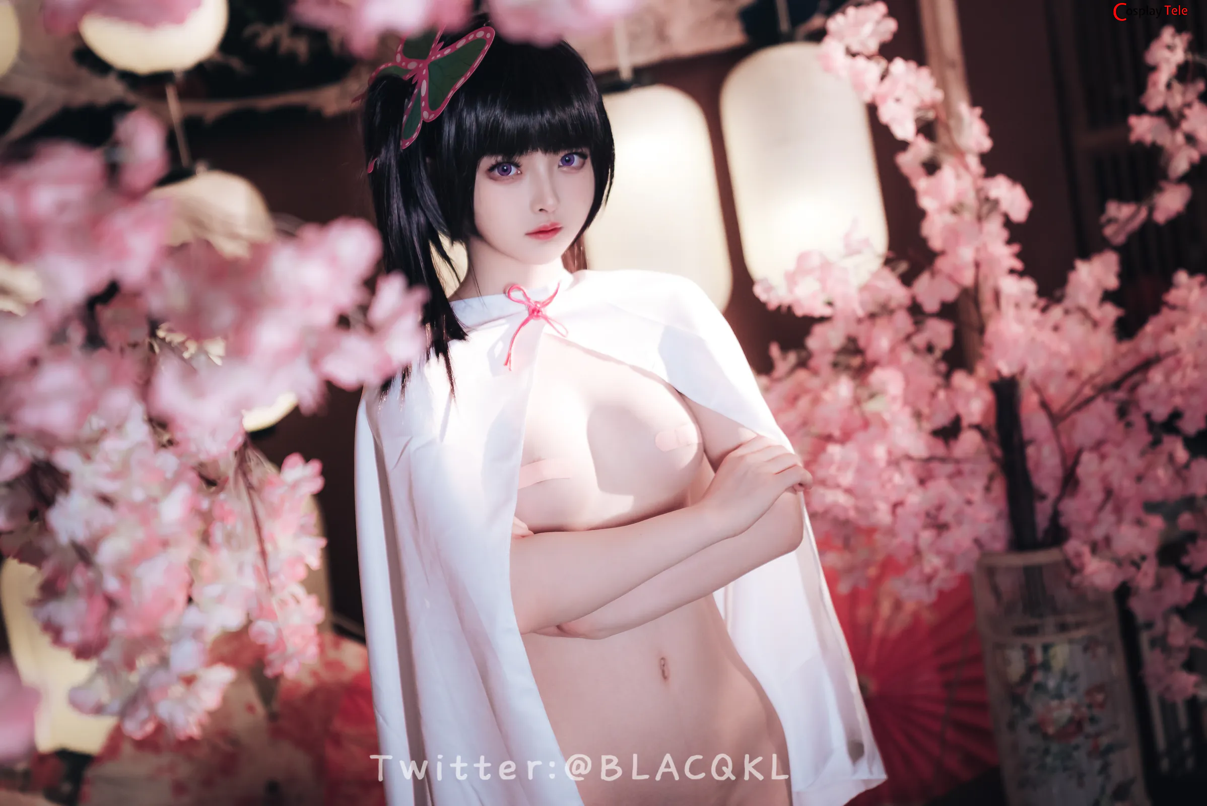 Blacqkl (白莉爱吃巧克力) cosplay Kanao Tsuyuri – Kimetsu no Yaiba “89 photos”-54